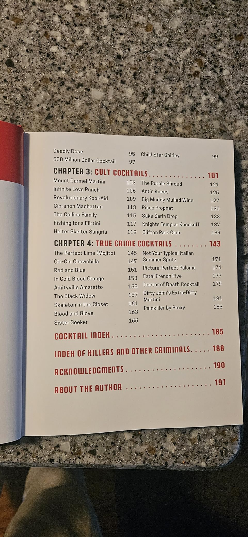 Mixology and Murder: Cocktails Inspired by Infamous Serial Killers, Cold Cases, Cults, and Other Disturbing True Crime Stories customer photo 1