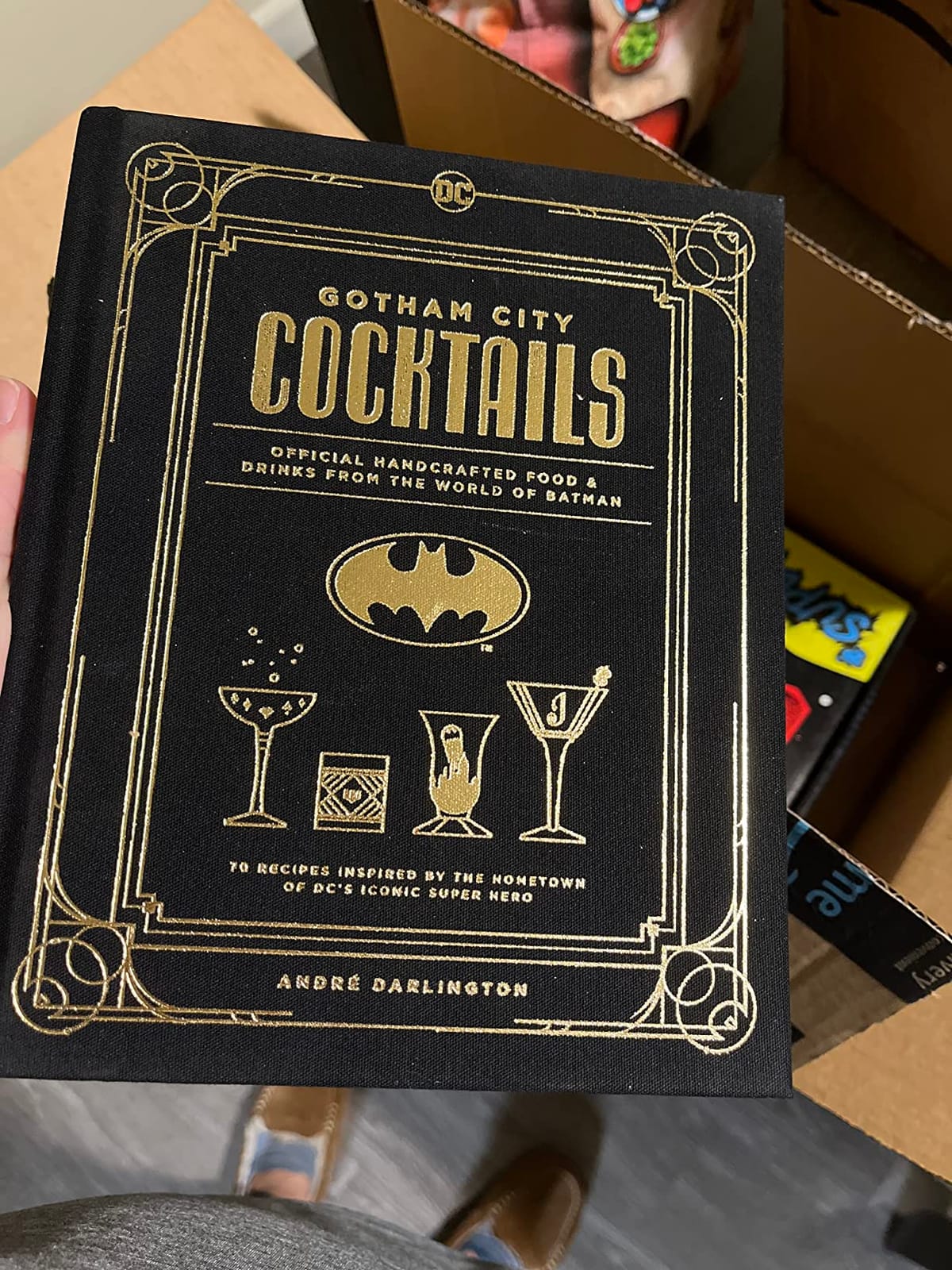 Gotham City Cocktails: Official Handcrafted Food & Drinks From the World of Batman customer photo 1