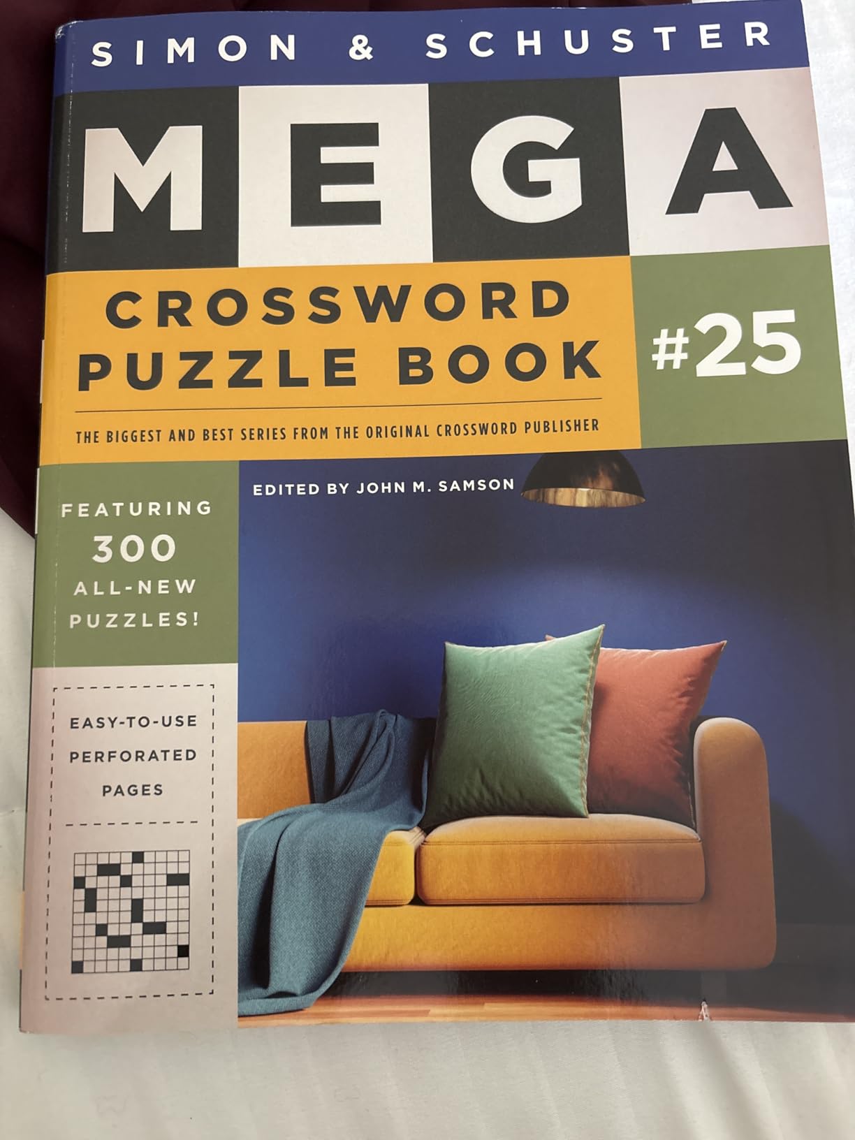 Simon & Schuster Mega Crossword Puzzle Book #25 customer photo 1