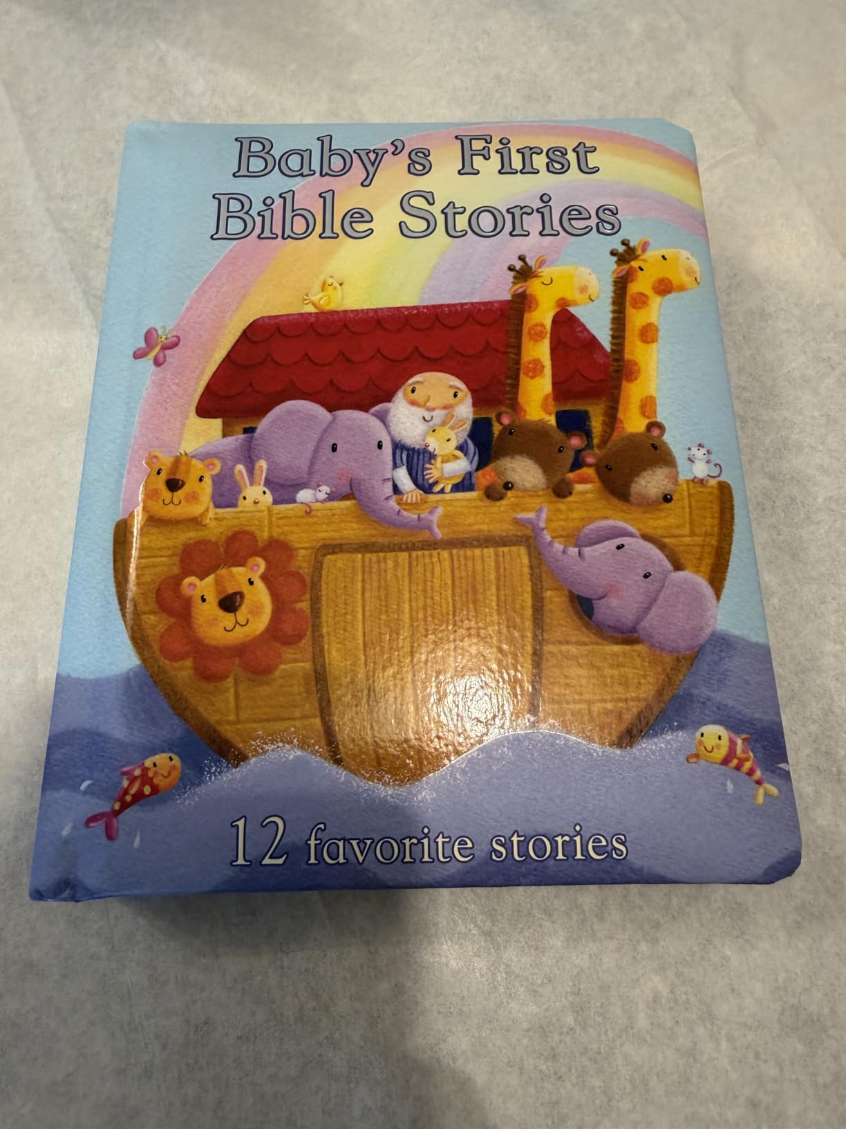 Baby's First Bible Stories Padded Board Book - Gift for Easter, Christmas, Communions, Newborns, Birthdays, Beginner Bible customer photo 2