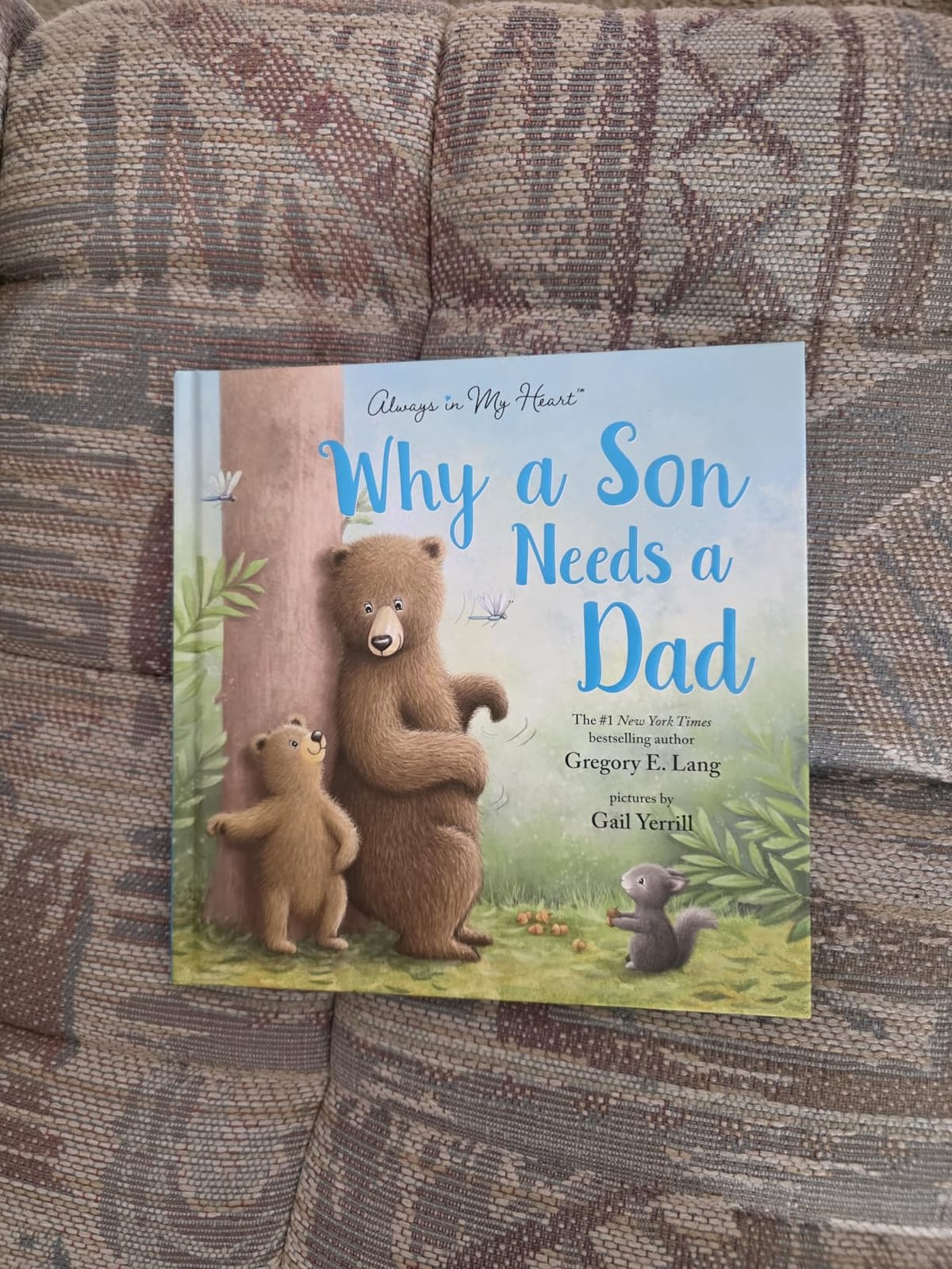 Why a Son Needs a Dad: Celebrate Your Father and Son Bond with this Heartwarming Gift! customer photo 2
