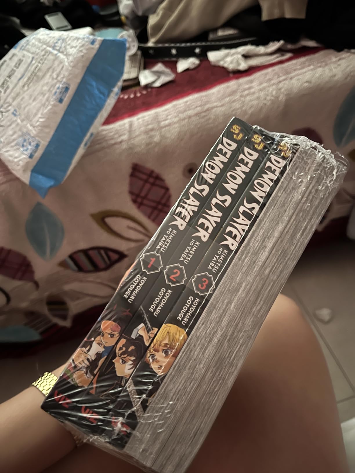 Demon Slayer: Kimetsu no Yaiba Vol-1-5 Books Collection set customer photo 1
