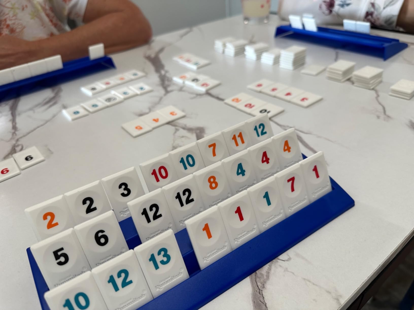 Pressman Rummikub - The Original Rummy Tile Game | Exciting Family Game of Strategy and Luck | Promotes STEM Skills | For Kids, Teens, Adults | 2-4 Players, Ages 8+ customer photo 2