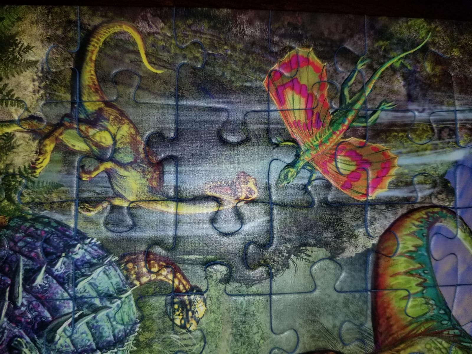 Ravensburger - Realm of The Giants - 200 Piece Jigsaw Puzzle - Stunning Dinosaur Imagery - T-Rex, Velociraptor & More - Premium Quality - Ideal Gift - Screen-Free Fun - MESH Accredited Kids Ages 8+ customer photo 2