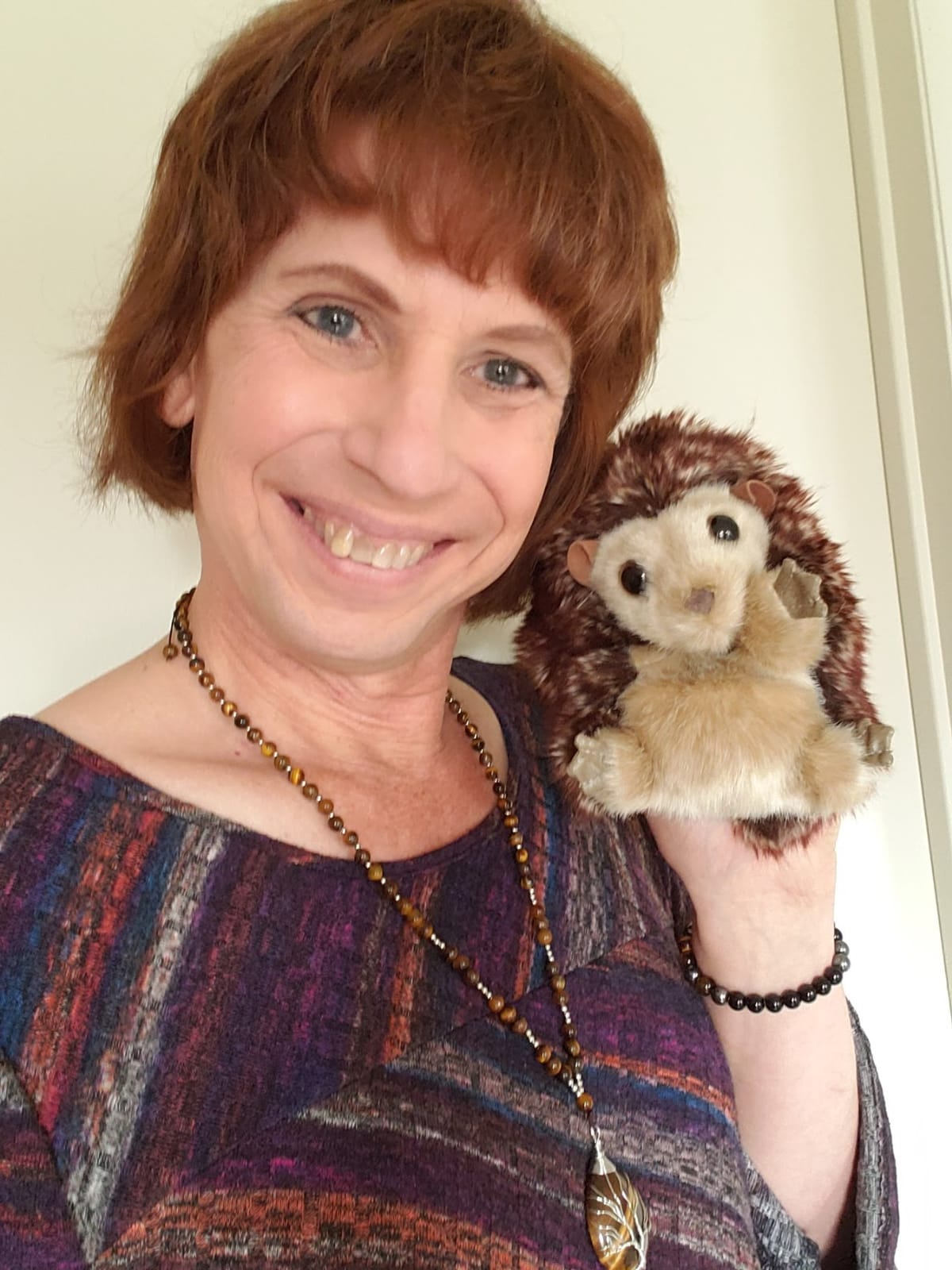 Folkmanis Hedgehog Hand Puppet customer photo 1