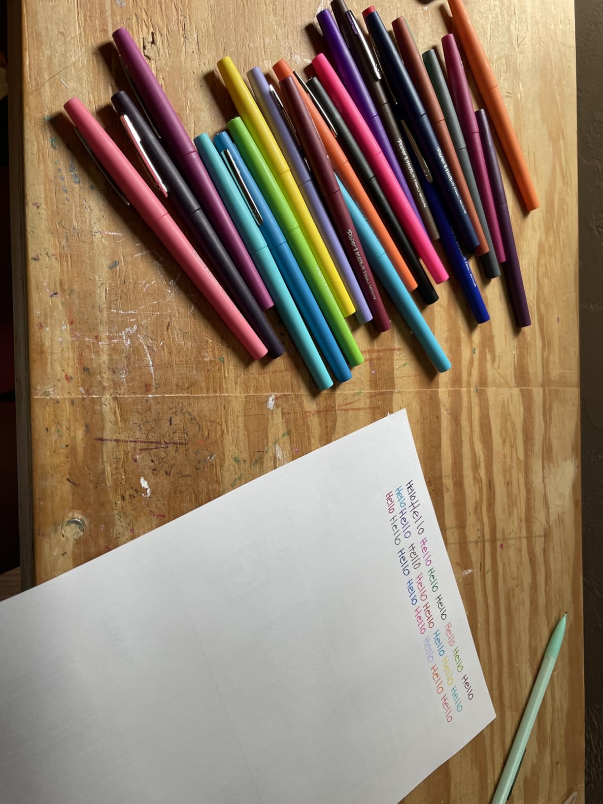 Paper Mate Flair Felt Tip Pens, Medium Point (0.7mm), 12 Count - For Arts & Crafts, Note-Taking, Journaling, School Supplies for Teachers & Students customer photo 2
