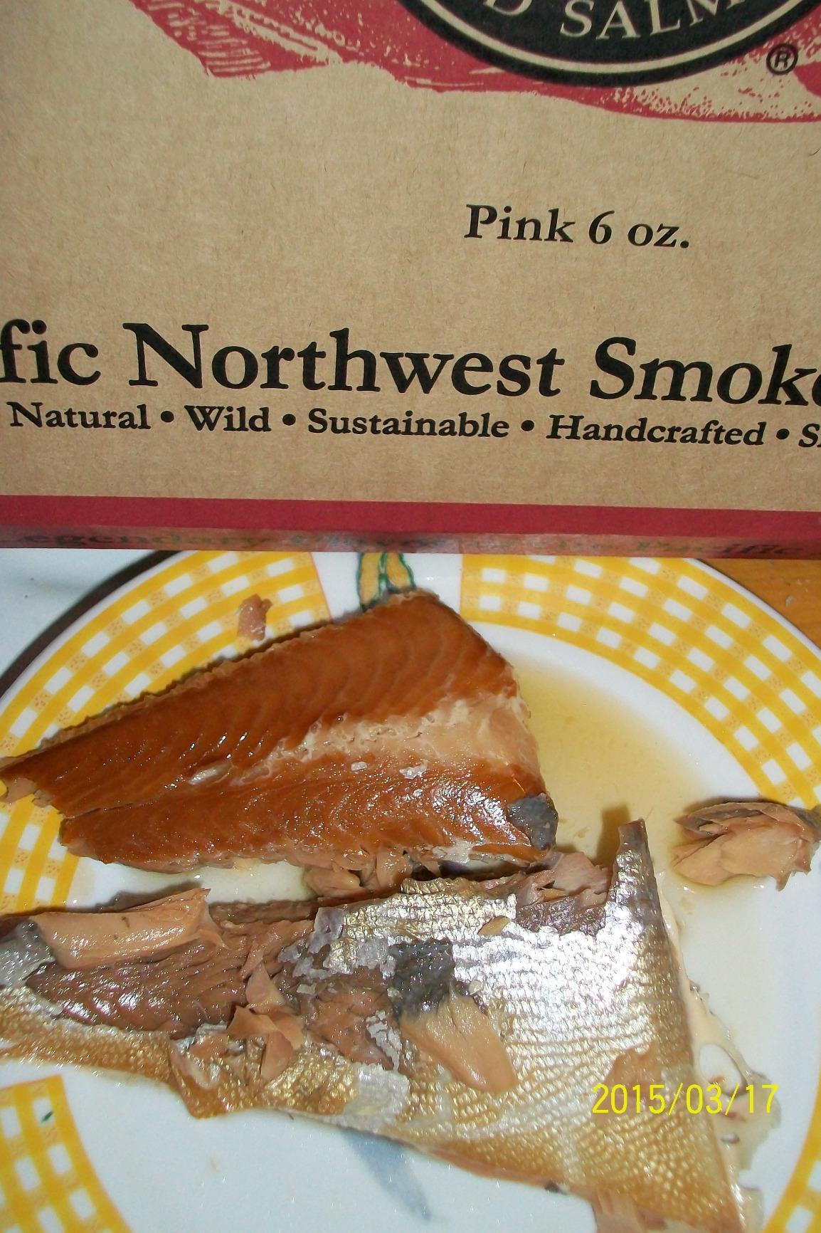 SeaBear Smoked Salmon Trio 18oz (3 x 6oz) Fillets Gift Box - Wild Alaska Sockeye, Wild Pink & Coho Fillets, Shelf Stable, Ready to Eat customer photo 2