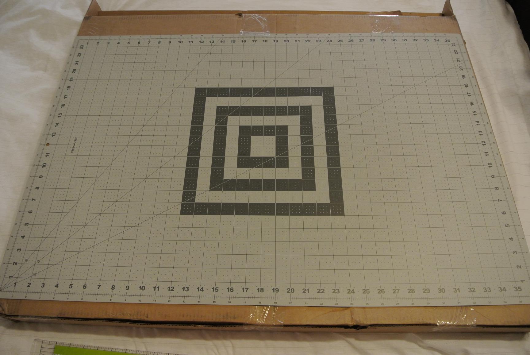 Fiskars Self Healing Cutting Mat for Quilting, Arts and Crafts, 24