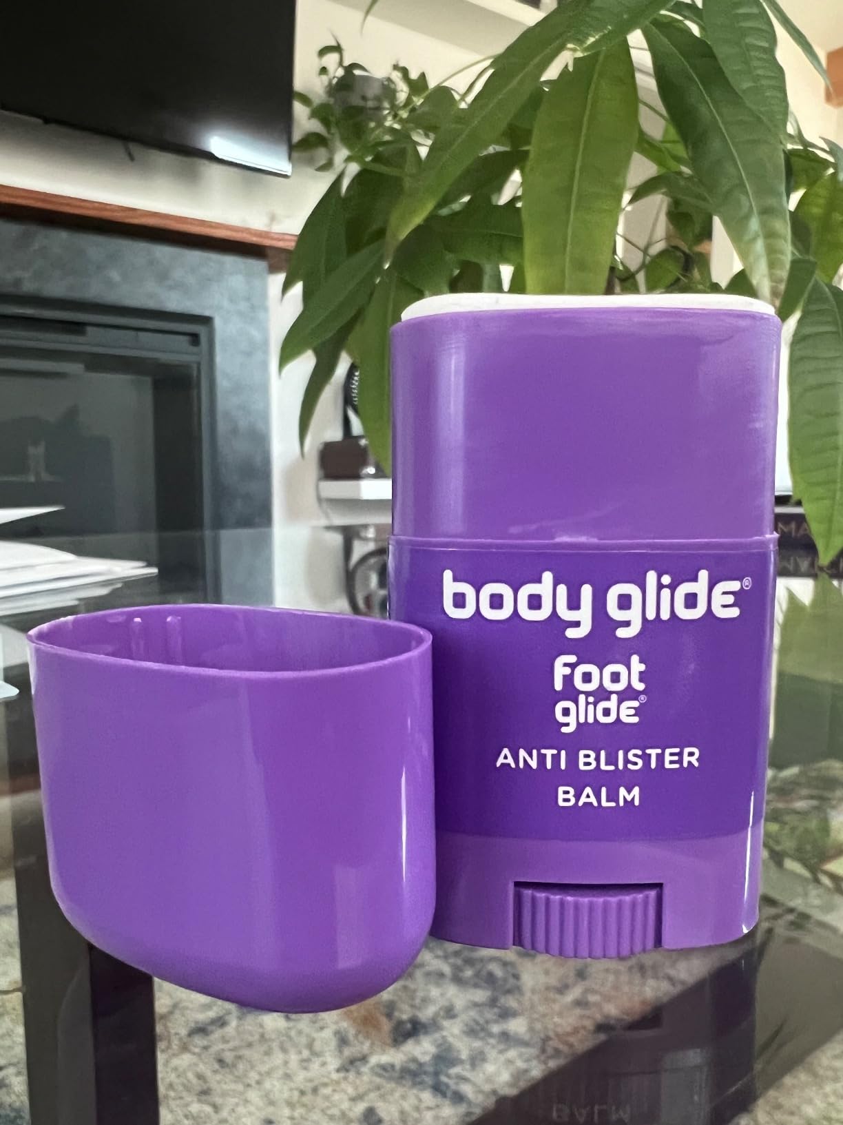 Body Glide Foot Glide Anti Blister Balm | blister prevention for heels, shoes, cleats, boots, socks, and sandals | Use on toes, heel, ankle, arch, sole and ball of foot | 0.8oz customer photo 2