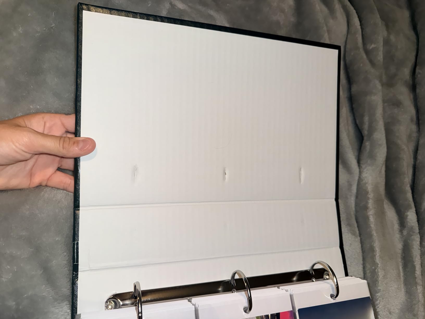 3-Ring Photo Album 504 Pockets Hold 4x6 Photos, Hunter Green customer photo 2