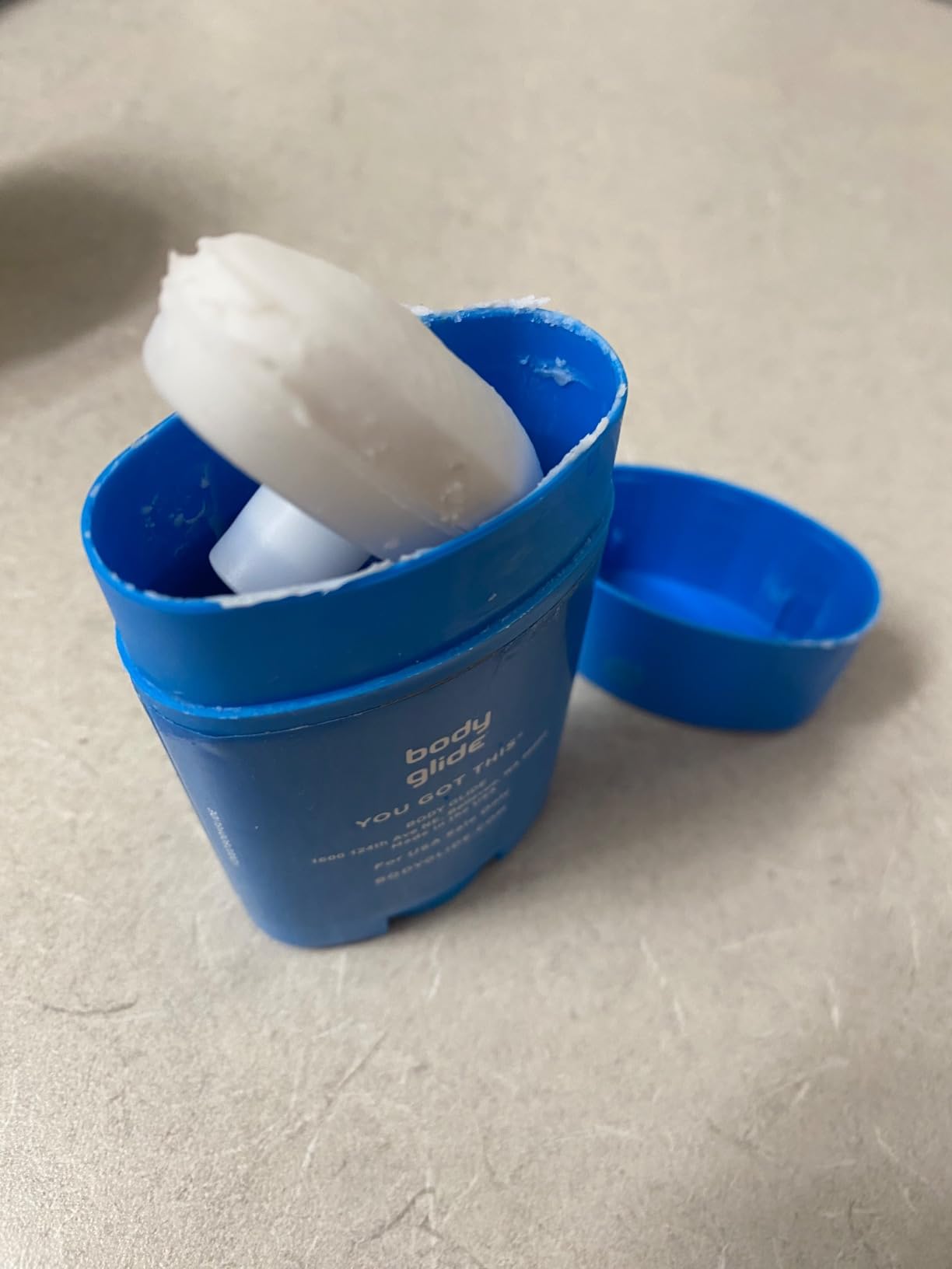 Body Glide Original Anti Chafe Balm | No Chafing Stick | Prevent Arm, Chest, Butt, Thigh, Ball Chafing & Irritation | Trusted Skin Protection Since 1996 | 1.5oz customer photo 2