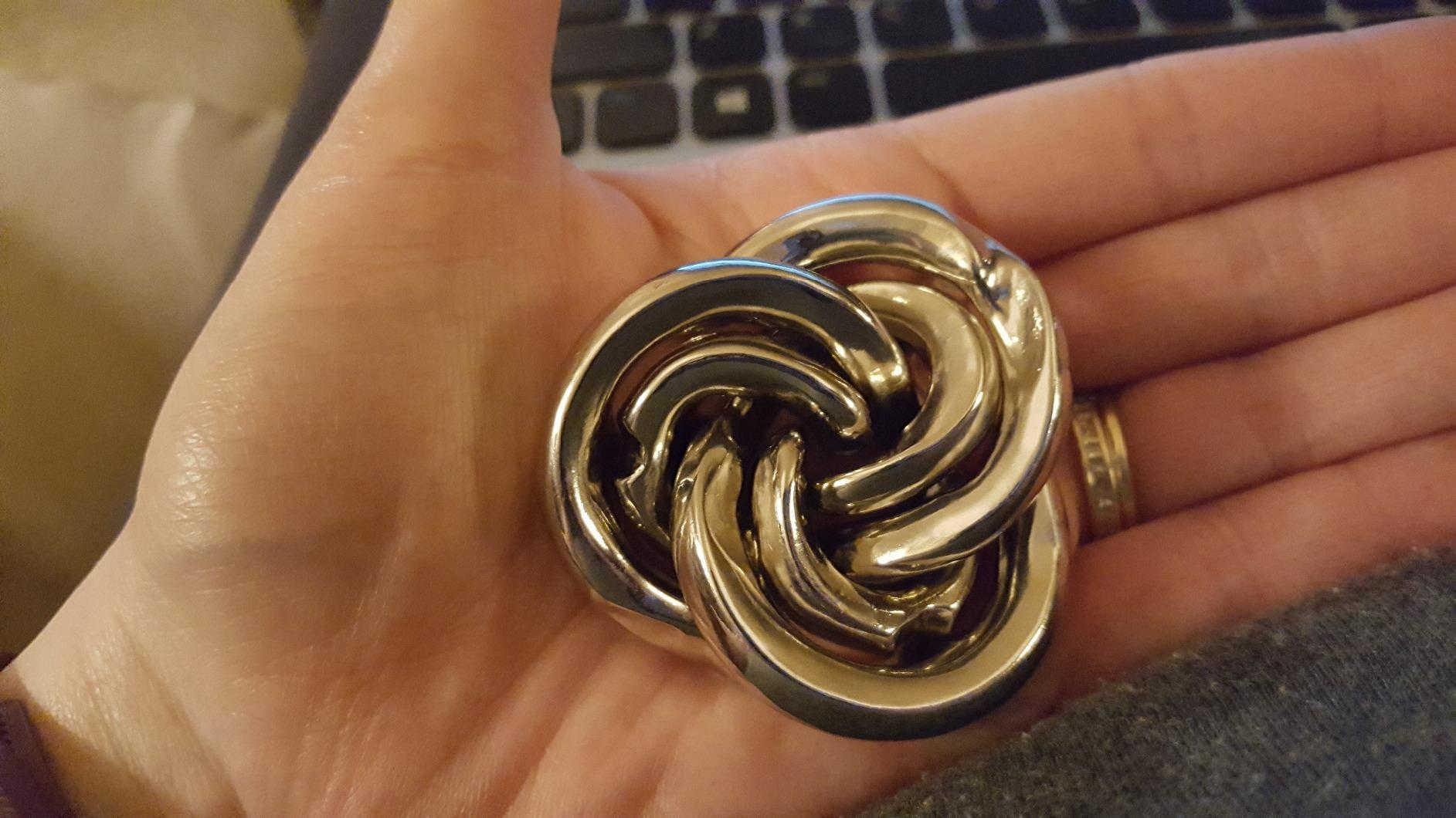 BePuzzled | Labyrinth Hanayama Metal Brainteaser Puzzle Mensa Rated Level 5, for Ages 12 and Up customer photo 1