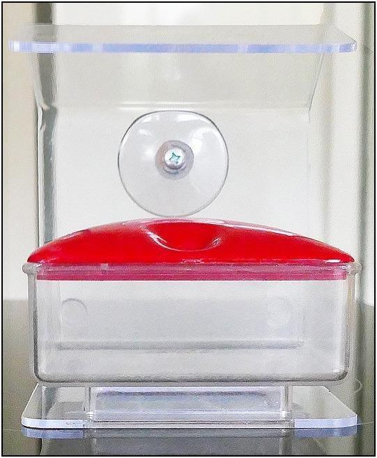 Aspects 407 Jewel Box Window Hummingbird Feeder, 8-Ounce customer photo 1