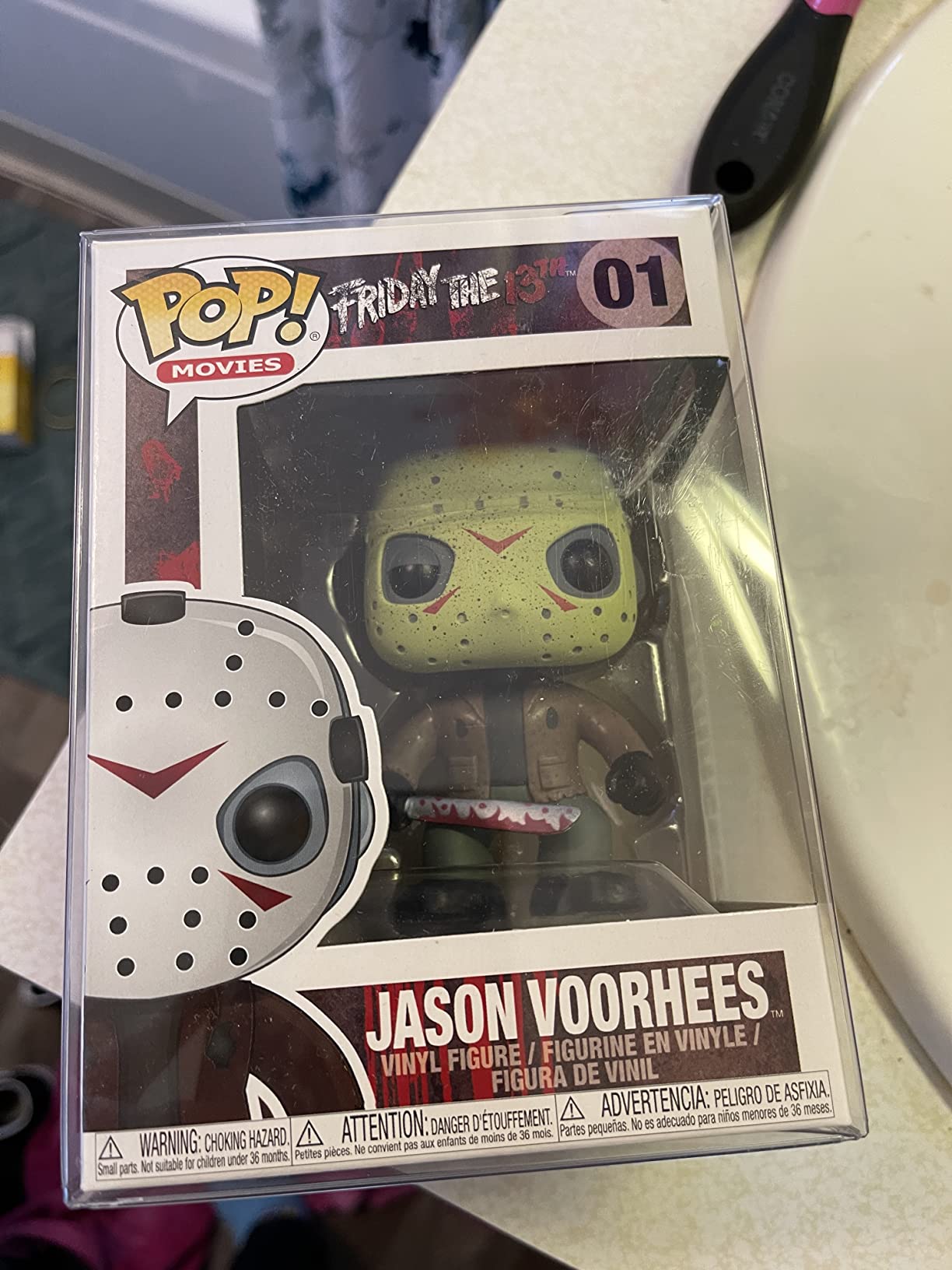 Funko POP! Movies: Friday the 13th - Jason Voorhees | Official Horror Merch - Collectable Vinyl Figurine for Shelf Display - Birthday Gift Idea for Fans and Collectors customer photo 2