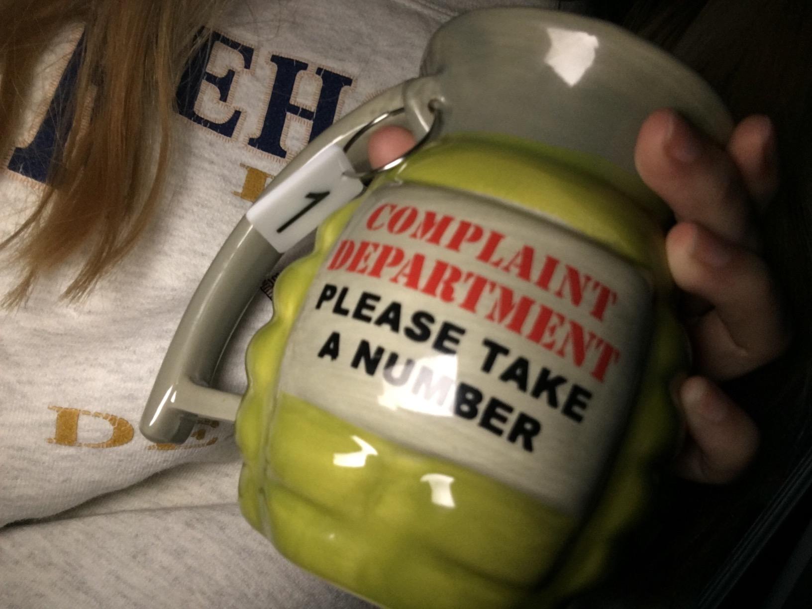 BigMouth Inc Big Mouth Toys Grenade Mug - Take a Number customer photo 1