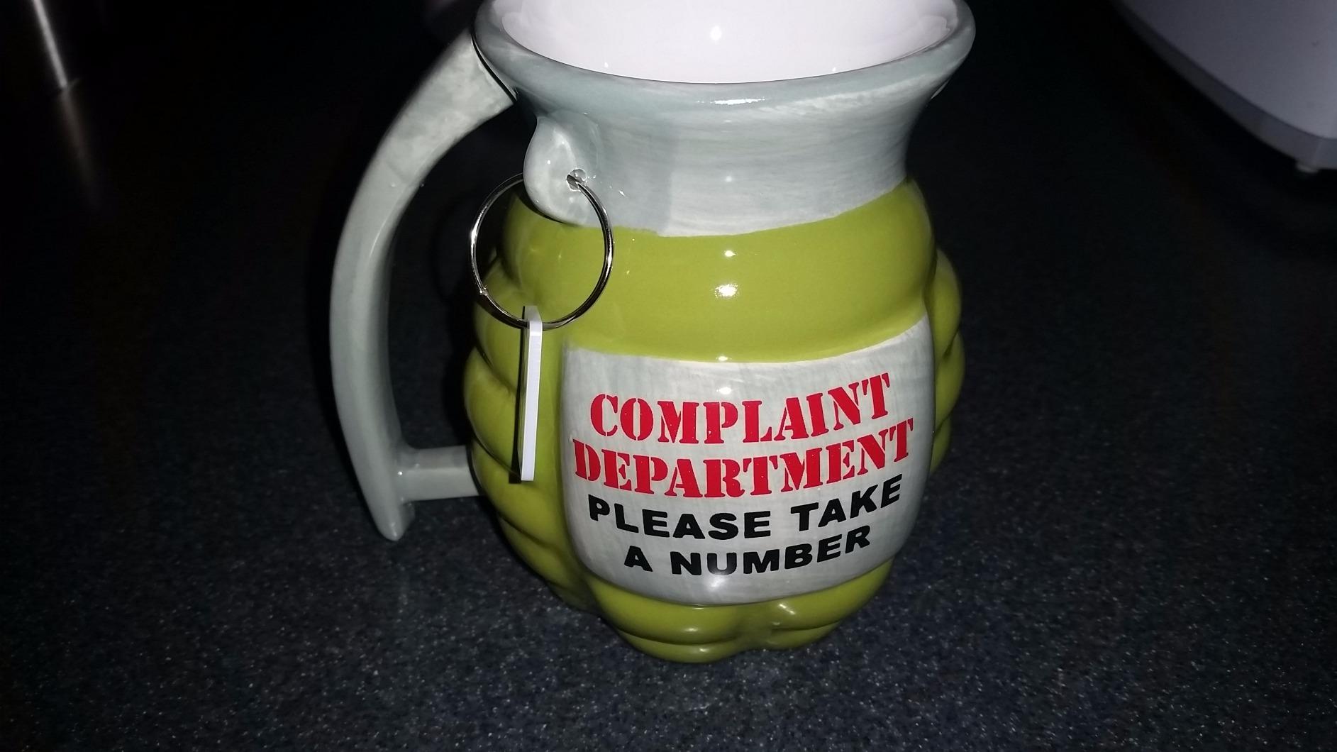 BigMouth Inc Big Mouth Toys Grenade Mug - Take a Number customer photo 2