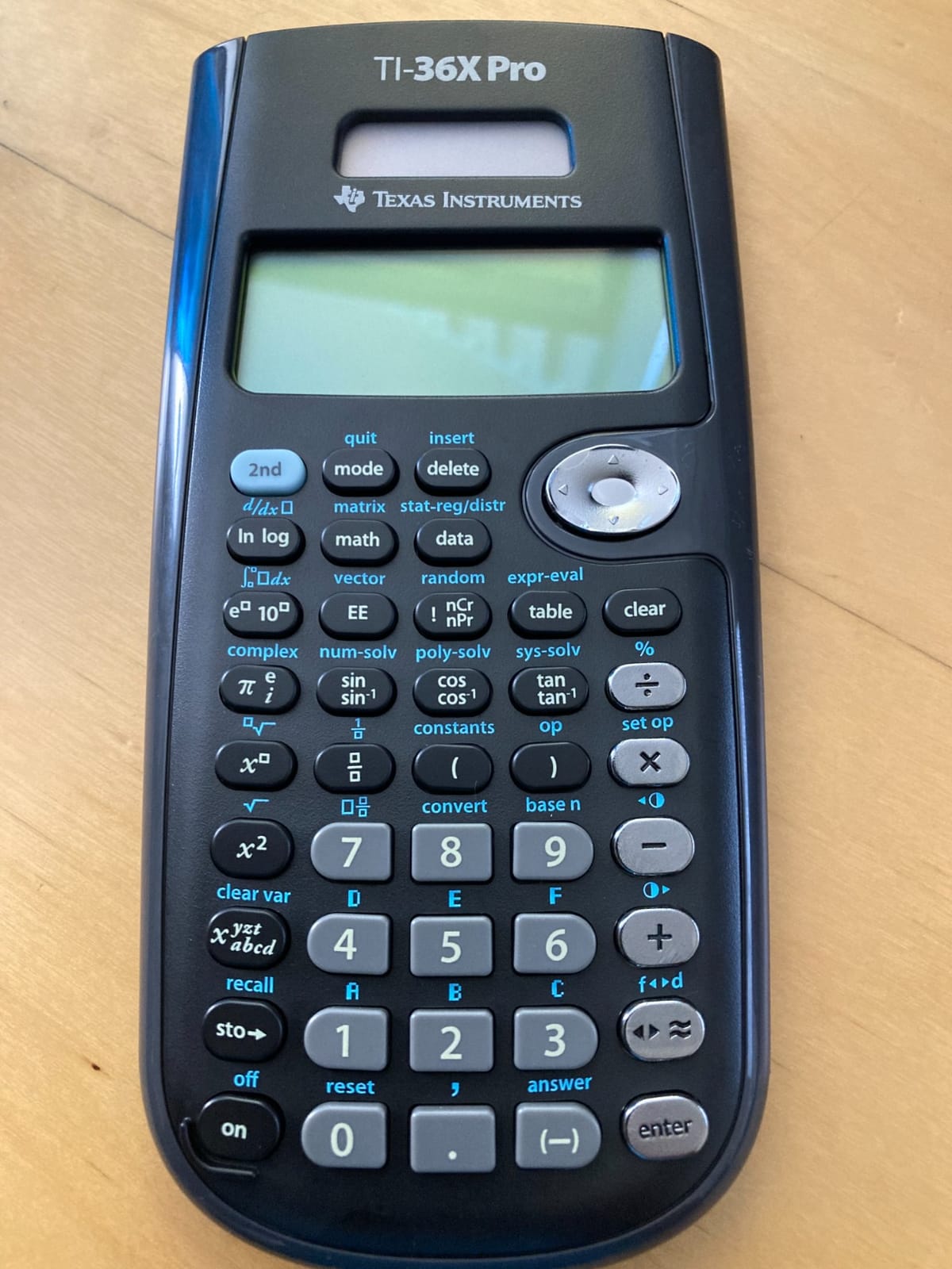 Texas Instruments TI-36X Pro Engineering/Scientific Calculator | 9.7 Inch | Black. | Higher-level math & science functionality; Computer Science & Engineering customer photo 1