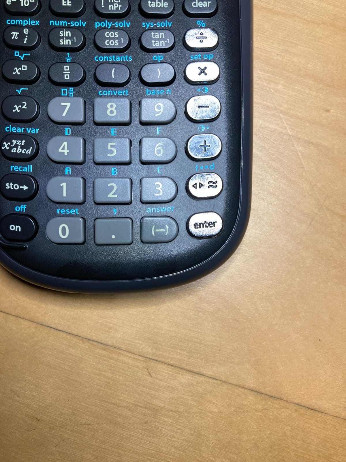 Texas Instruments TI-36X Pro Engineering/Scientific Calculator | 9.7 Inch | Black. | Higher-level math & science functionality; Computer Science & Engineering customer photo 2