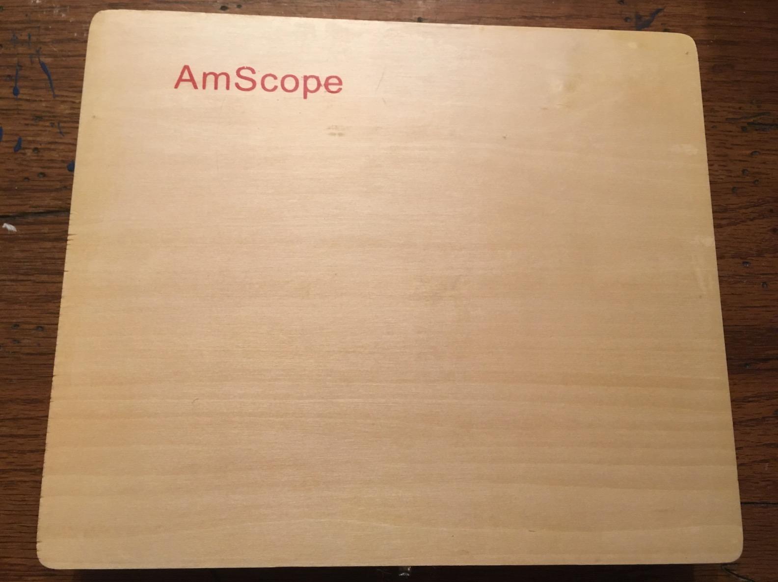 AmScope PS100A Prepared Microscope Slide Set for Basic Biological Science Education, 100 Slides, Set A, Includes Fitted Wooden Case customer photo 2
