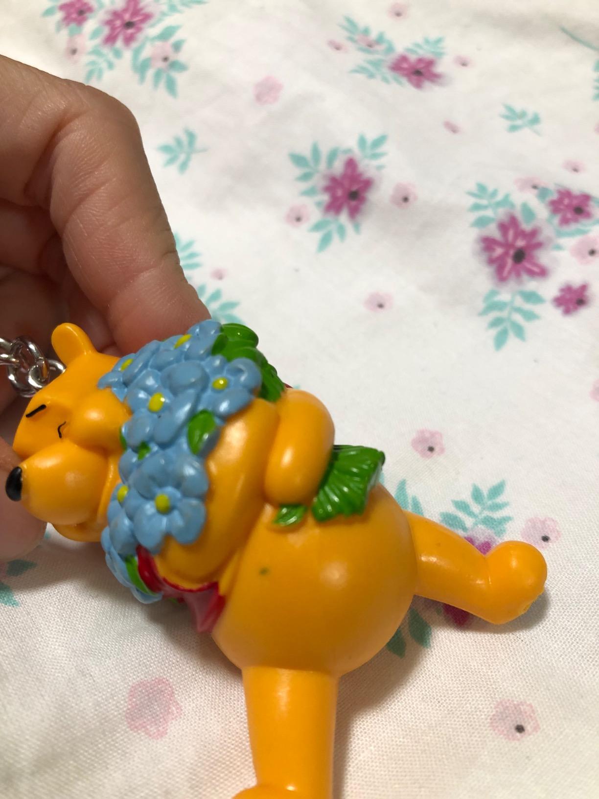 Disney Winnie The Pooh PVC Figural Key Ring, Yellow customer photo 2