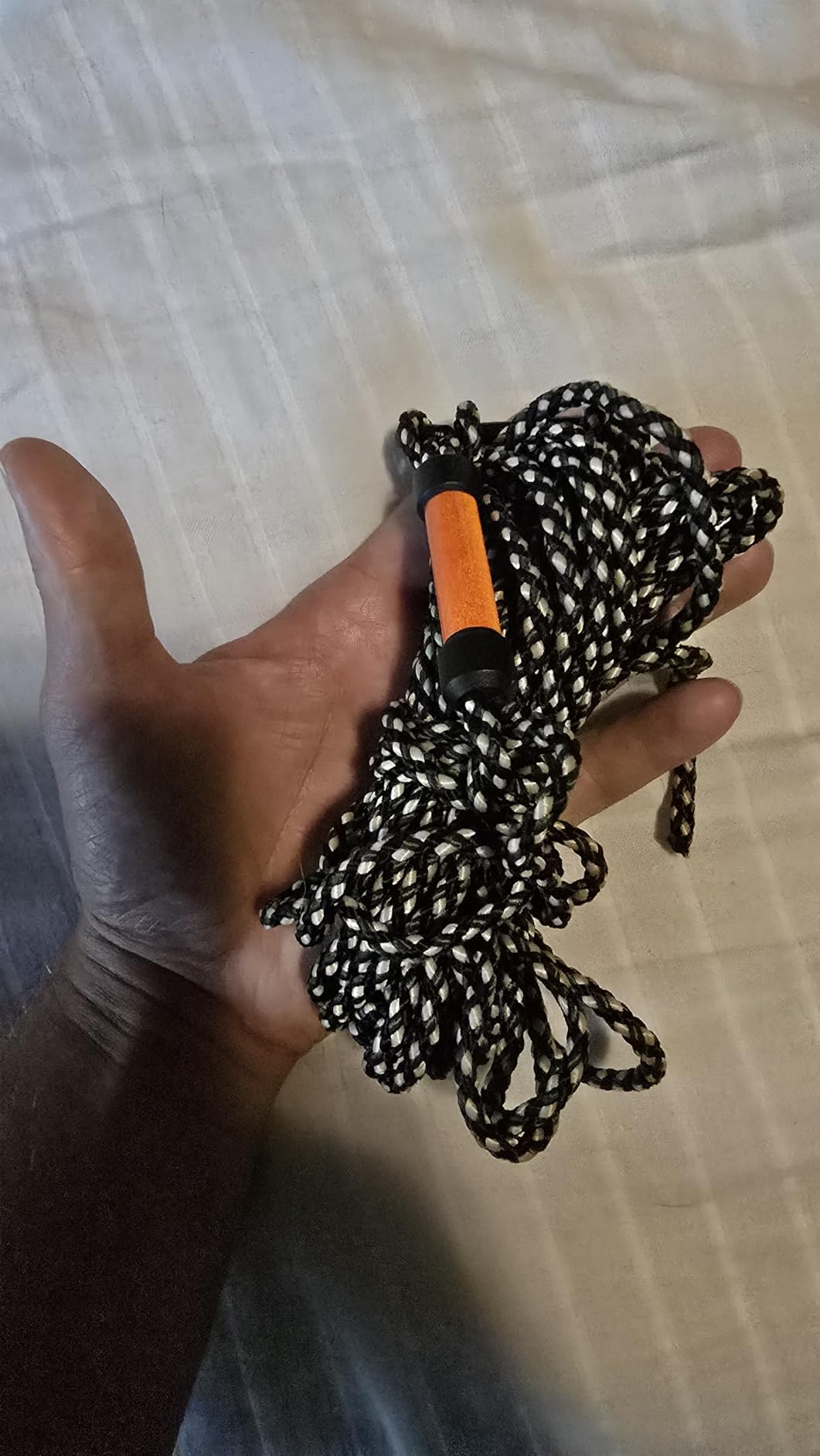 HME Maxx Hoist Rope (25 FT) - Reliable Sturdy Adjustable Easy-to-Install Hunting Gear Lift System with Highly Reflective Band customer photo 1