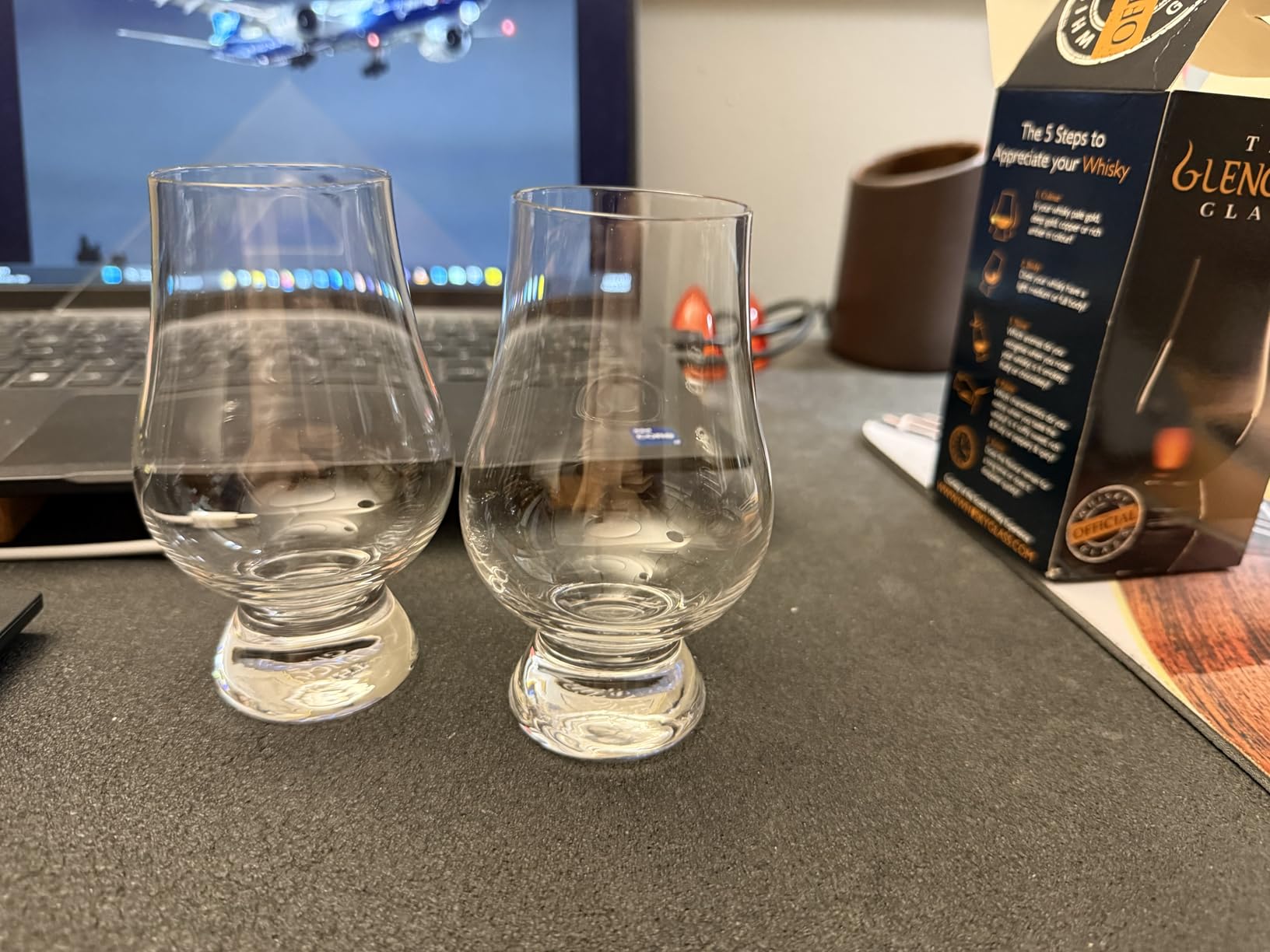 GLENCAIRN Whiskey Glass, Gift Set of 2 in Twin Carton | Glencairn Official Whisky Glass | Twin Pack customer photo 1
