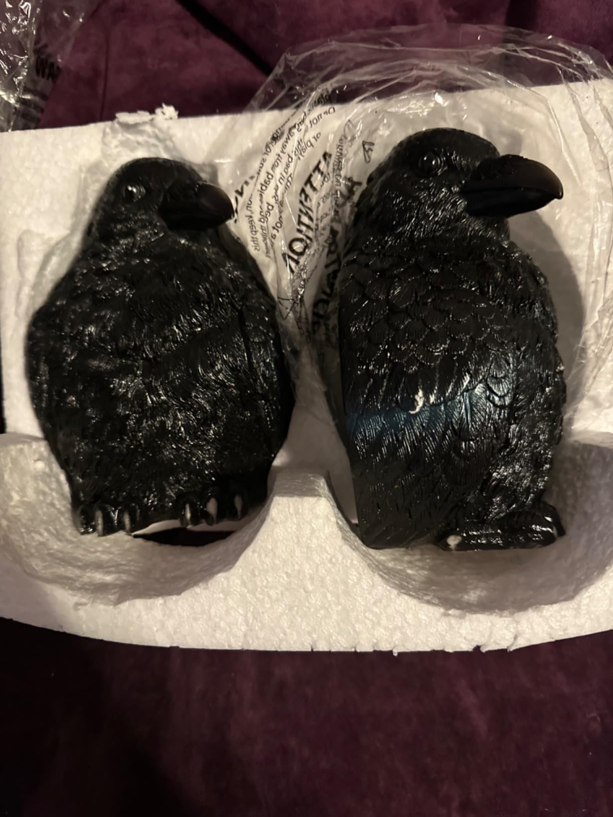 Streamline Imagined Raven Bookends Decor for Home customer photo 2