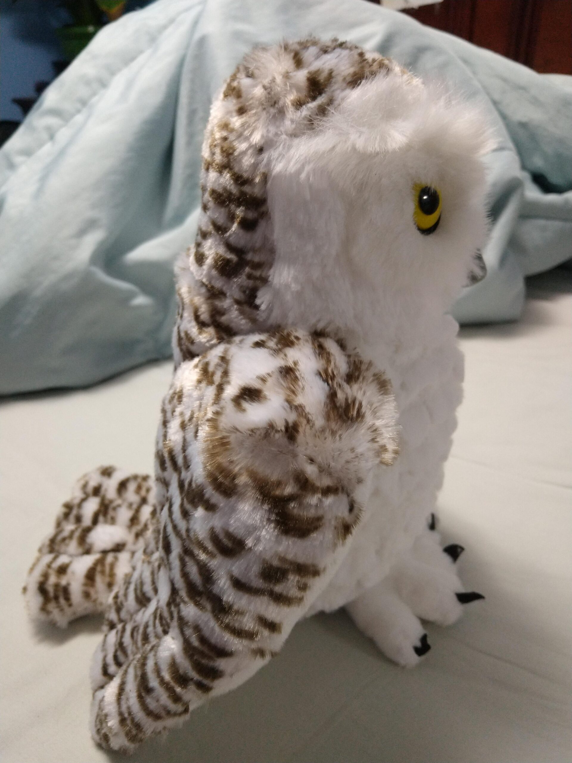 Wild Republic Cuddlekins Snowy Owl Stuffed Animal - 12