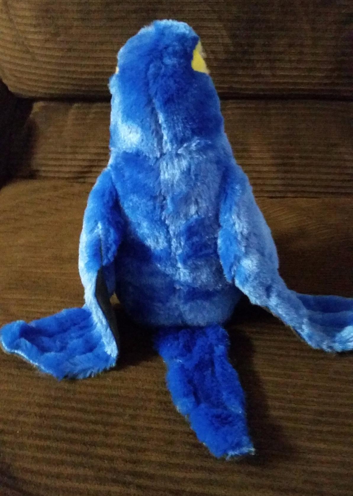 Wild Republic Hyacinth Macaw Plush, Stuffed Animal, Plush Toy, Gifts for Kids, Cuddlekins 12 Inches, Blue customer photo 2