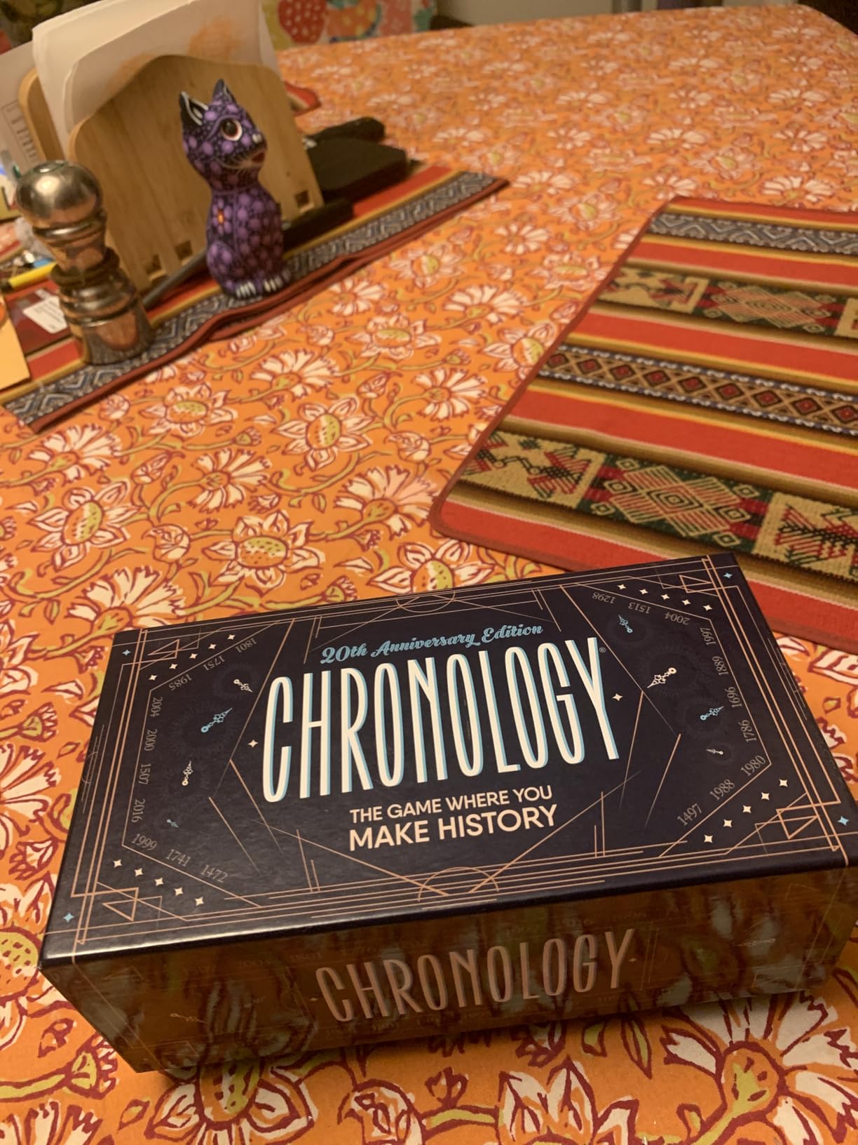 Buffalo Games - Chronology - The Game Where You Make History - Historical Timeline Trivia for 2+ Players, Ages 14+ customer photo 1