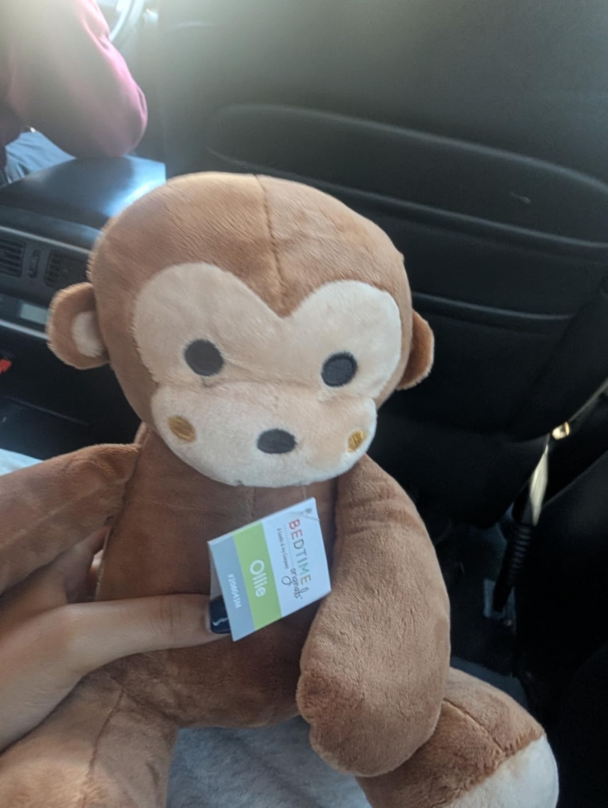 Bedtime Originals Plush Monkey Ollie, Brown 8 Inch customer photo 1