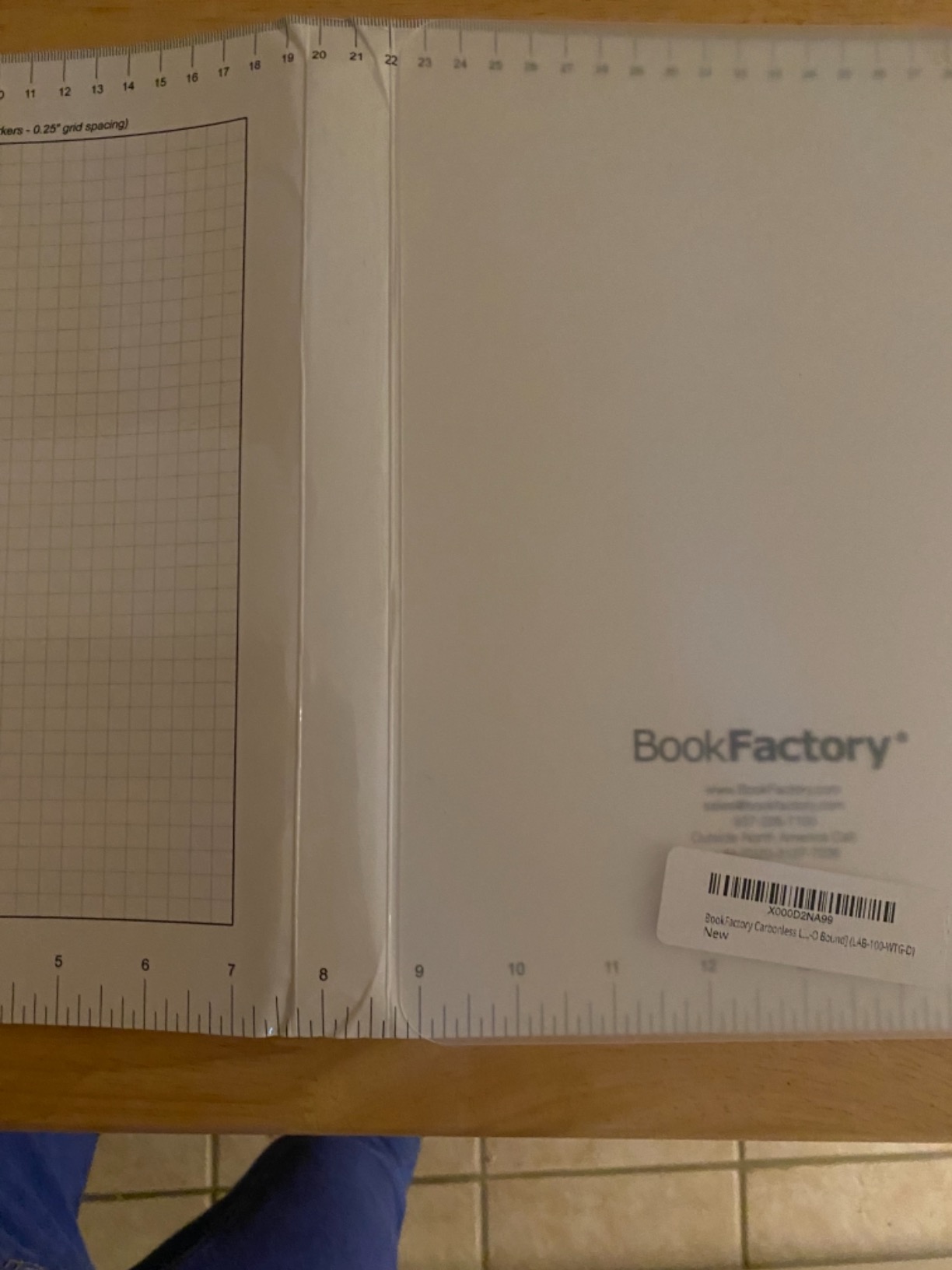 Carbonless Lab Notebook, 100 Sets, 200 Sheets Total | Scientific Grid Format, Carbon Copies, Duplicator Wire-O Bound, 8.5'' x 11'' - Made in USA customer photo 1