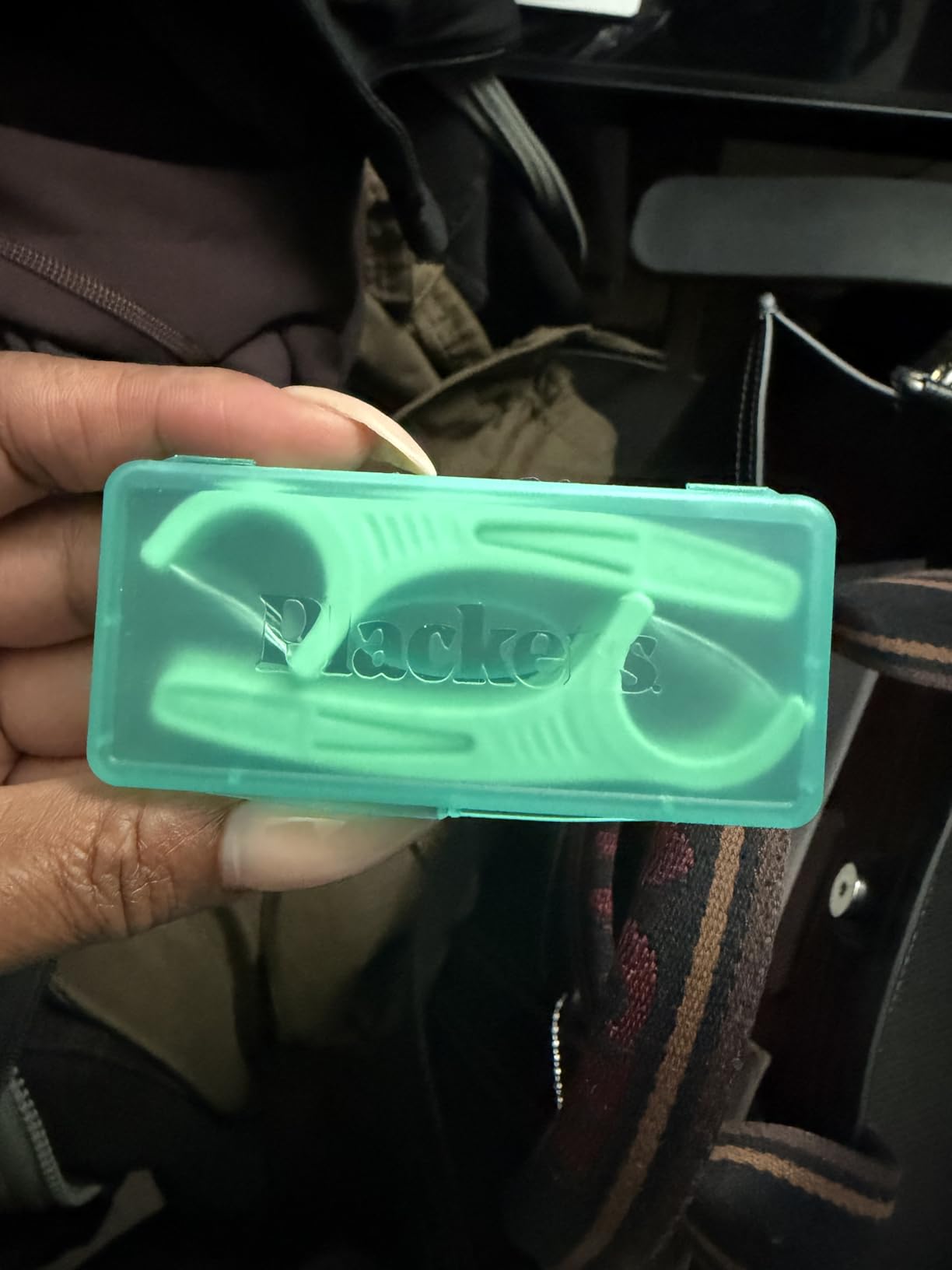 Plackers Micro Line Floss Picks, Intense Mint, 12 Count | PTFE free Tuffloss, Fits tight teeth, Fold-out FlipPick, QuickFix Grip, Resealable bag customer photo 1