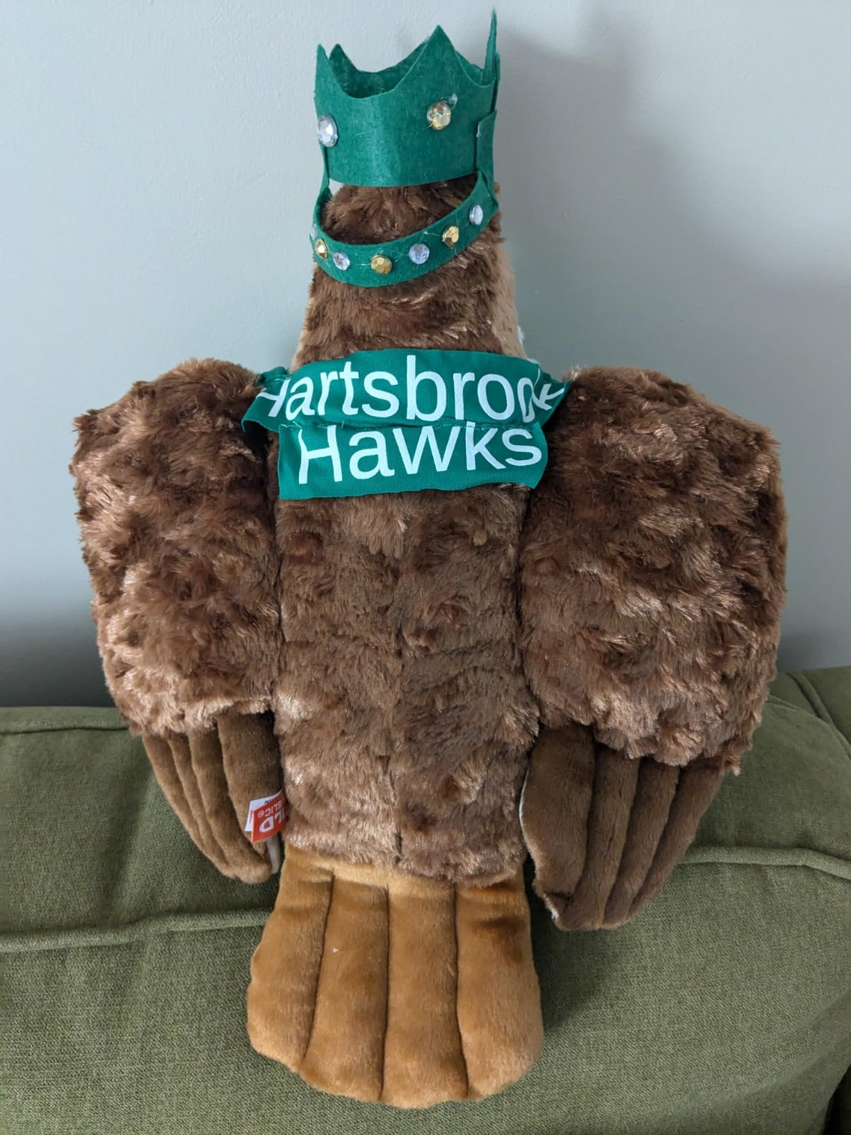 Wild Republic Red Tailed Hawk Plush, Stuffed Animal, Plush Toy, Gifts Kids, Cuddlekins, 12 Inches customer photo 1