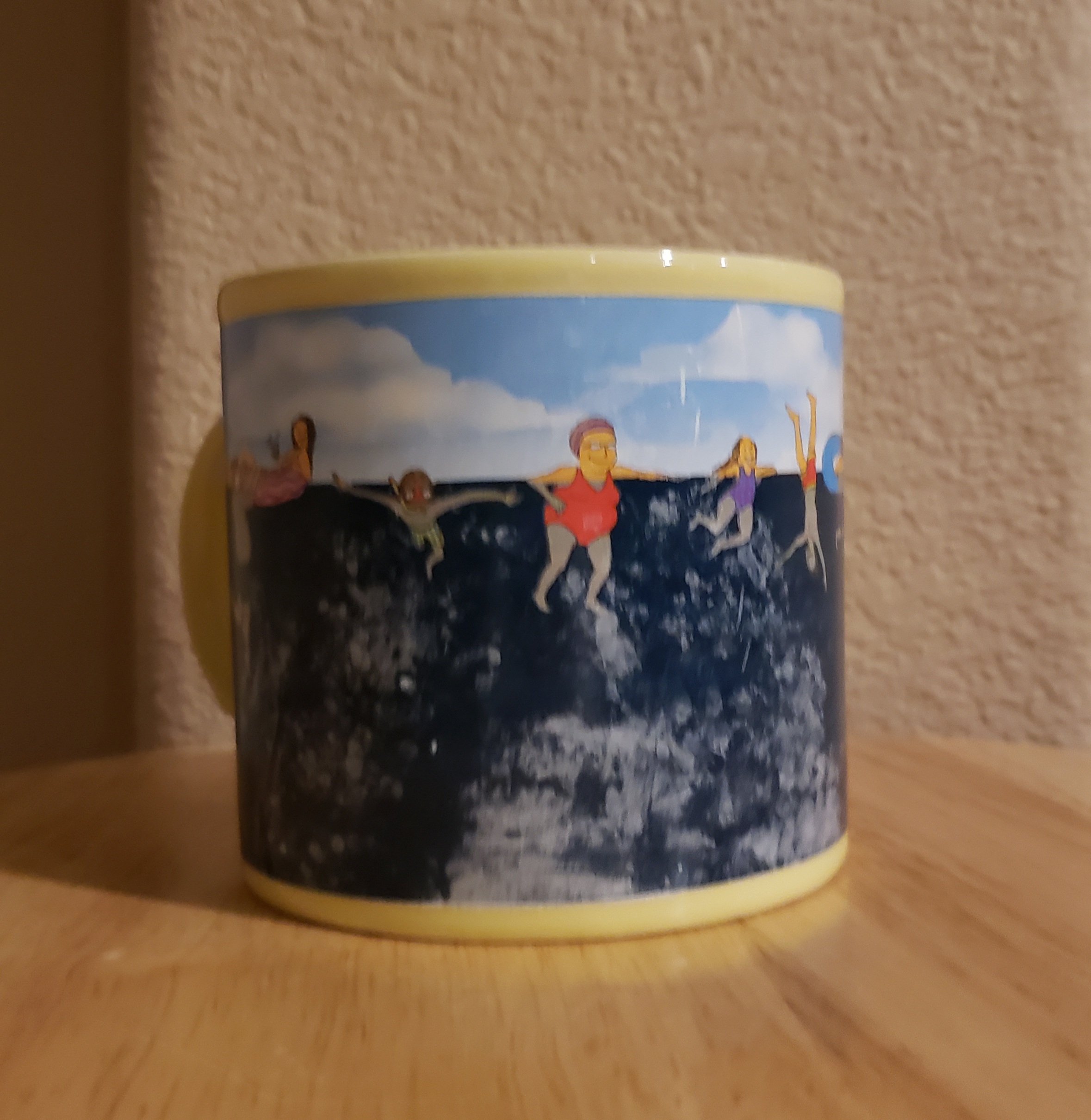 The Unemployed Philosophers Guild Shark Heat Changing Color Transforming Mug - Add Coffee and Sharks Appear Under the Water, 14 oz customer photo 1