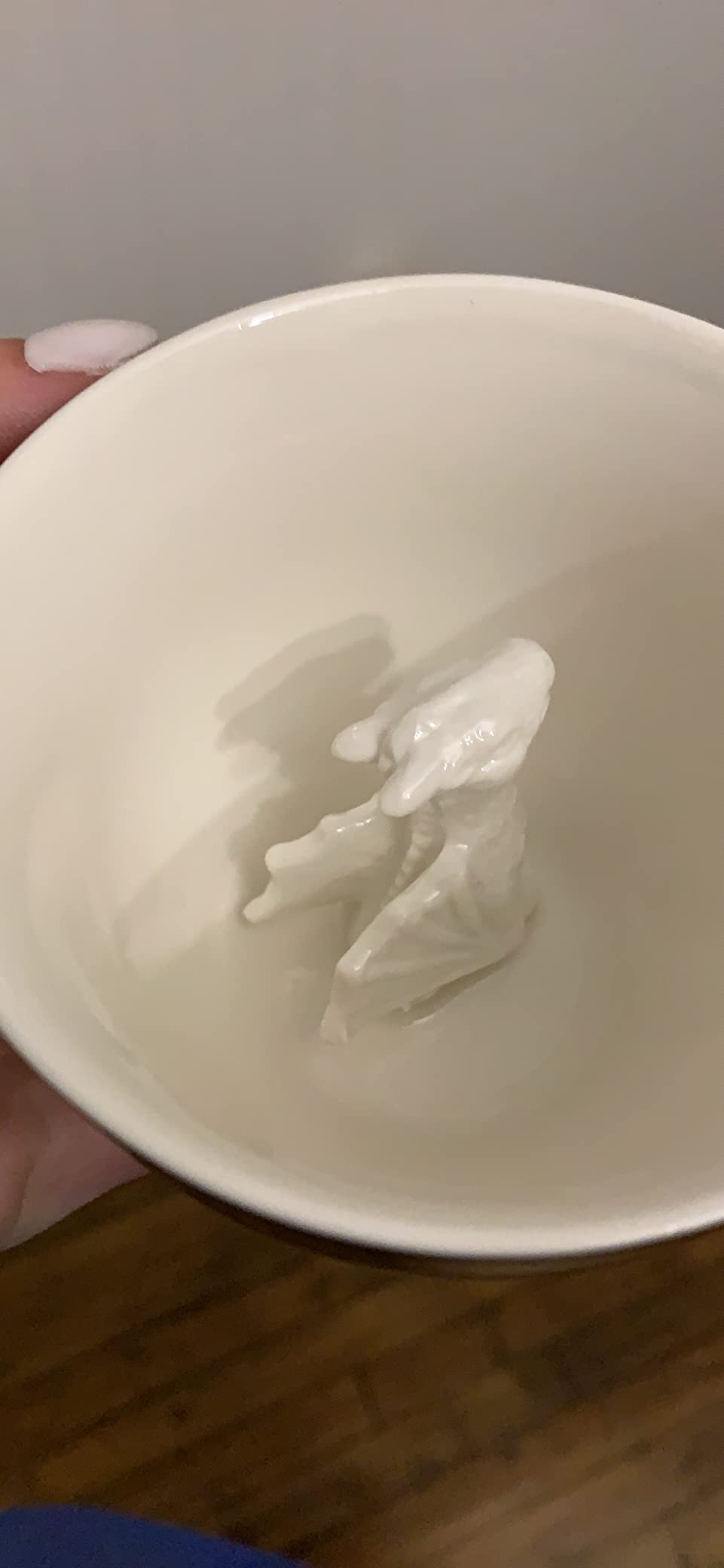 Creature Cups Frog - Ceramic Mug with Hidden 3D Animal - Unique Gift for Coffee & Tea Lovers customer photo 1