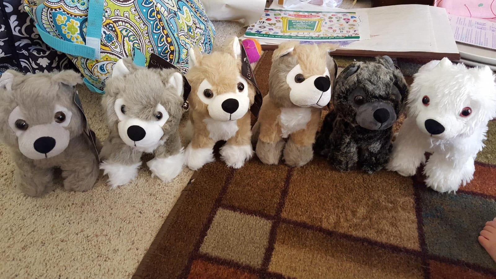 Factory Entertainment Game of Thrones Direwolf Cub Ghost Plush customer photo 2
