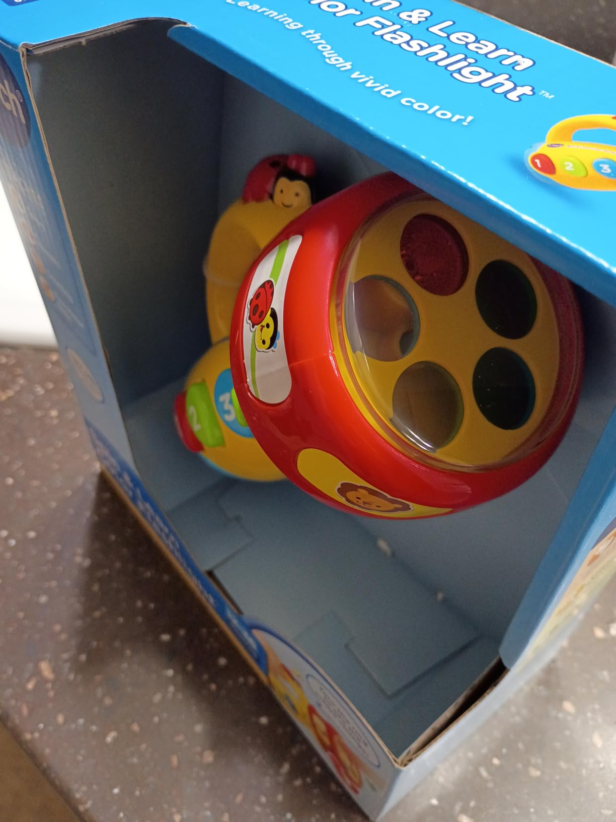 VTech Spin and Learn Color Flashlight, Pink customer photo 1