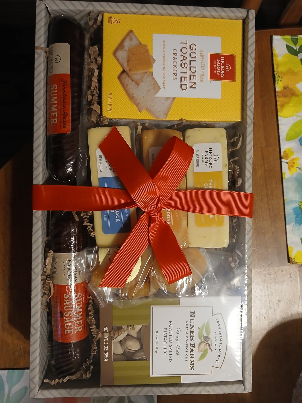 California Delicious Meat and Cheese Gift Crate, 7 Piece Set customer photo 2