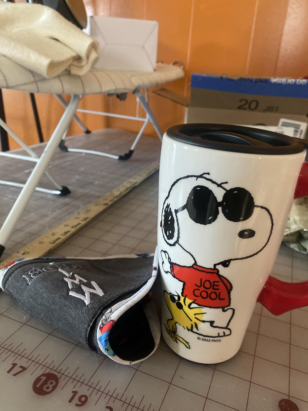 Spoontiques - Ceramic Travel Mugs - Superman Cup - Hot or Cold Beverages - Gift for Coffee Lovers customer photo 1