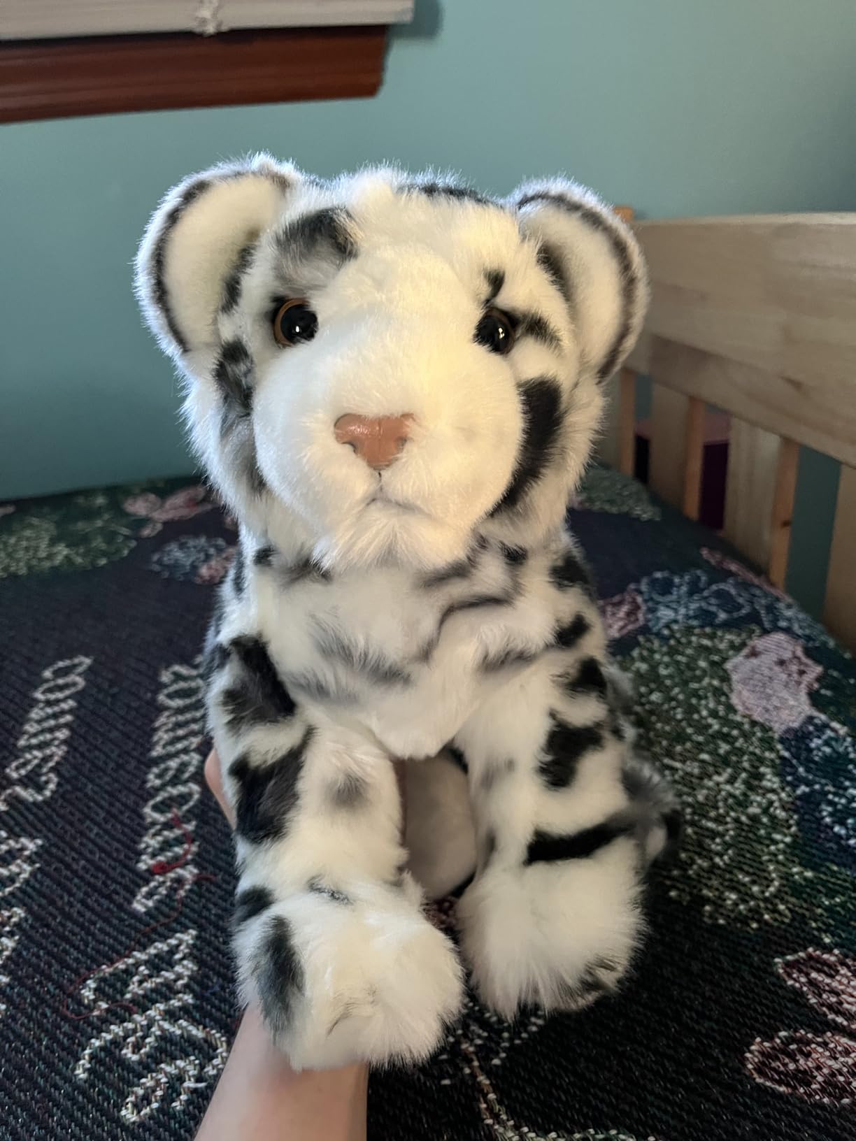 Douglas Irbis Snow Leopard Cub Plush Stuffed Animal | 14-Inch Long customer photo 2