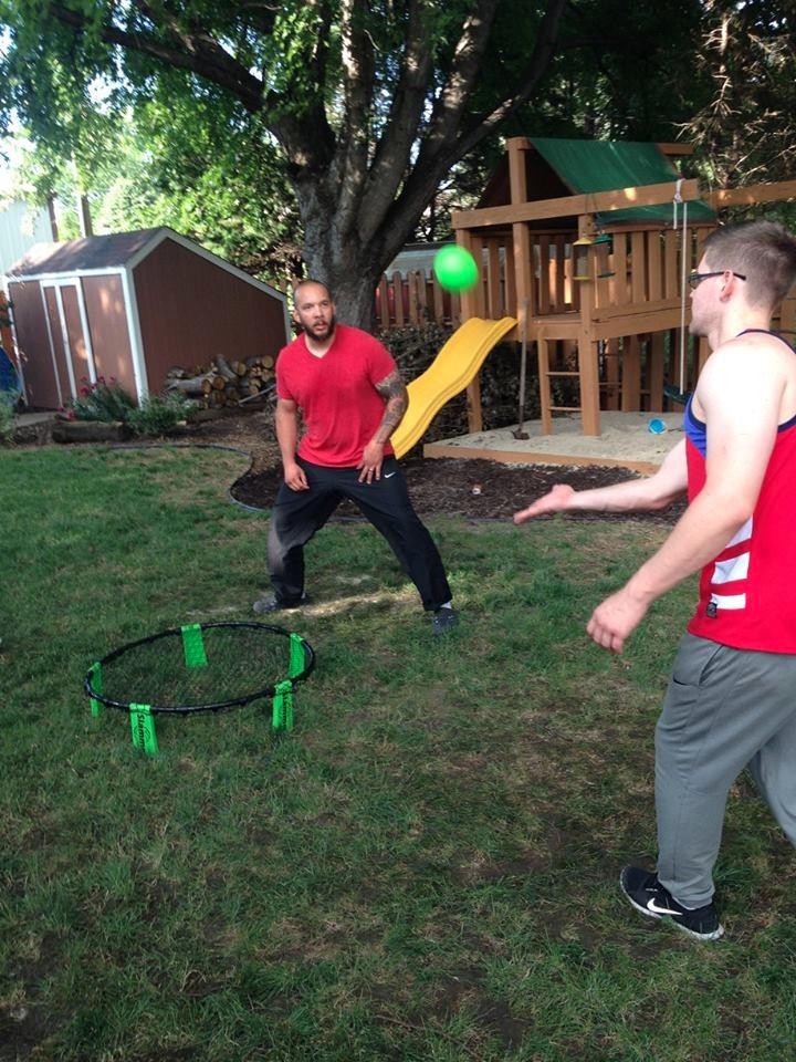 GoSports Slammo Game Set - Outdoor Lawn and Beach Game customer photo 2