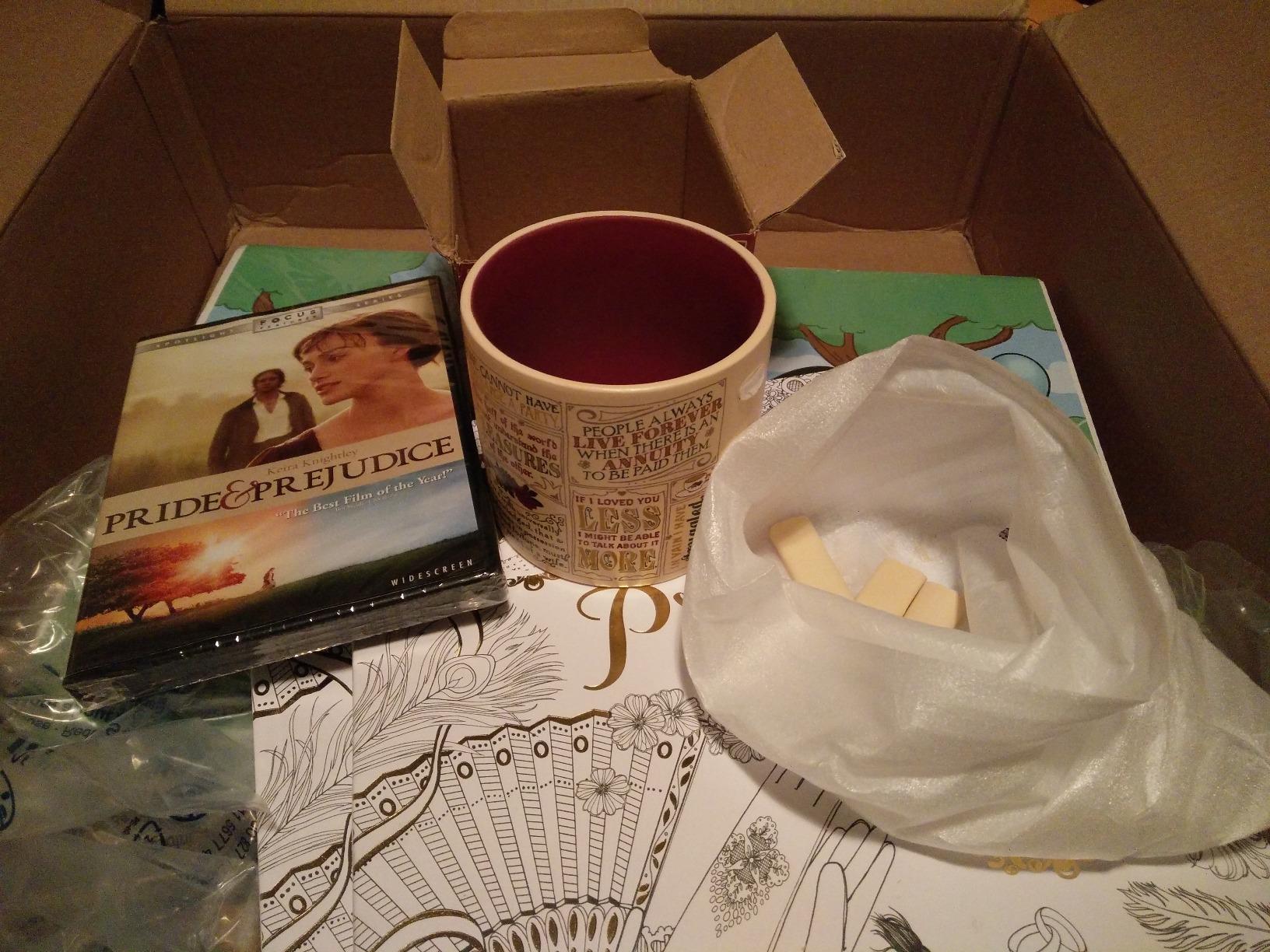 The Unemployed Philosophers Guild Jane Austen Coffee Mug - Austen's Most Famous Quotes and Depictions, Comes in a Fun Gift Box, 14 oz customer photo 2