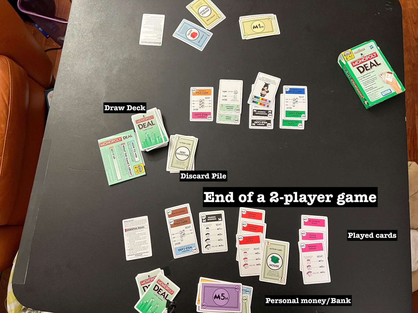 Monopoly Deal Card Game | Quick-Playing Card Game | Fun Games for Families and Kids | Ages 8 and Up | 2 to 5 Players | 15 Mins. | Travel Games customer photo 2
