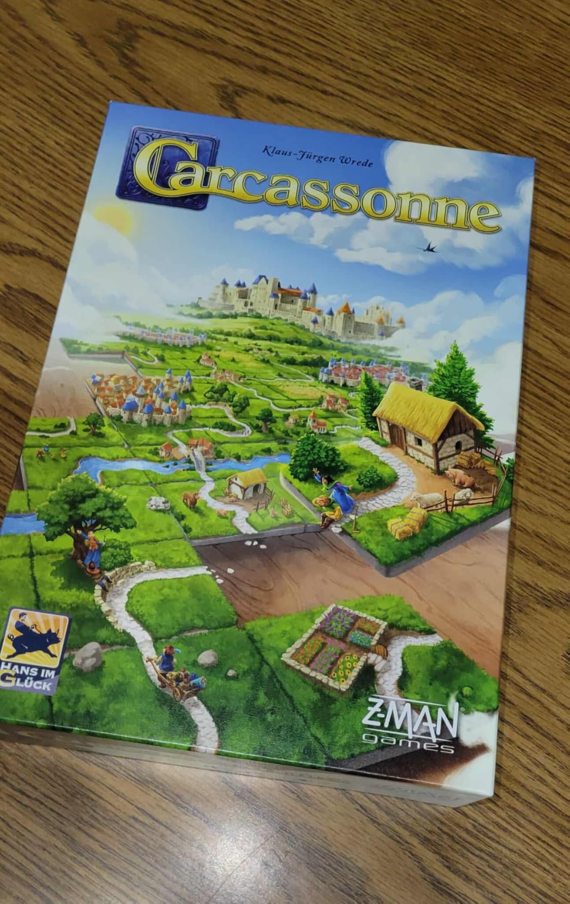 Carcassonne Board Game - Classic Tile Placement Strategy, Medieval Adventure for Adults & Families, Adult Board Games, Family Fun, Kids 8-12, 2-5 Players Ages 7+, 35 Minute Playtime customer photo 1