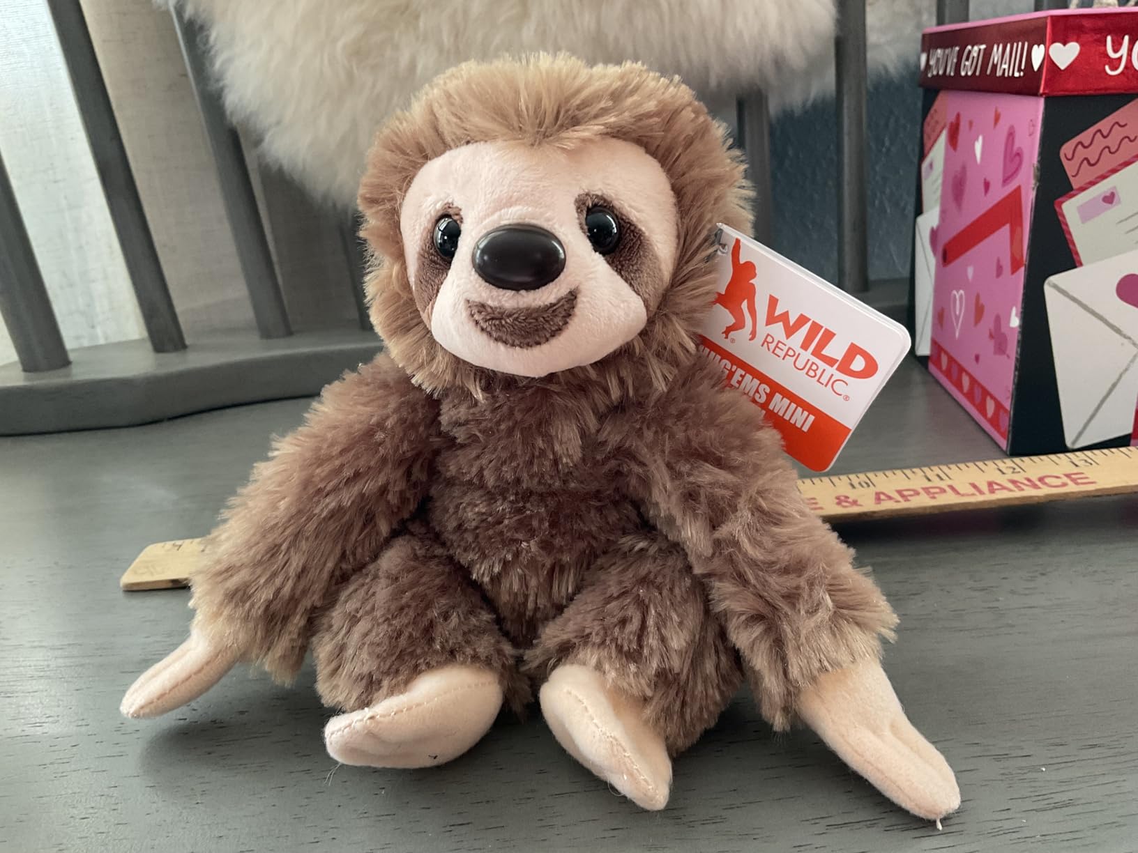 Wild Republic Hug'ems Mini Red Panda Stuffed Animal - 7