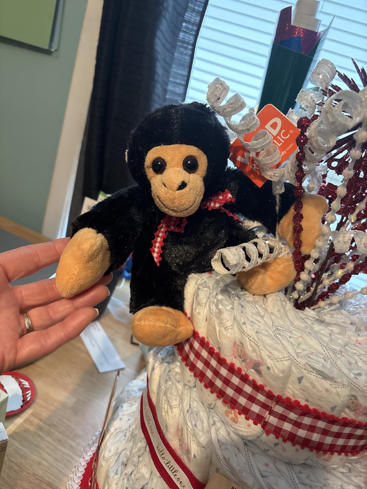 Wild Republic Chimp Plush, Stuffed Animal, Plush Toy, Gifts for Kids, Hug'EMS 7 Inches customer photo 2