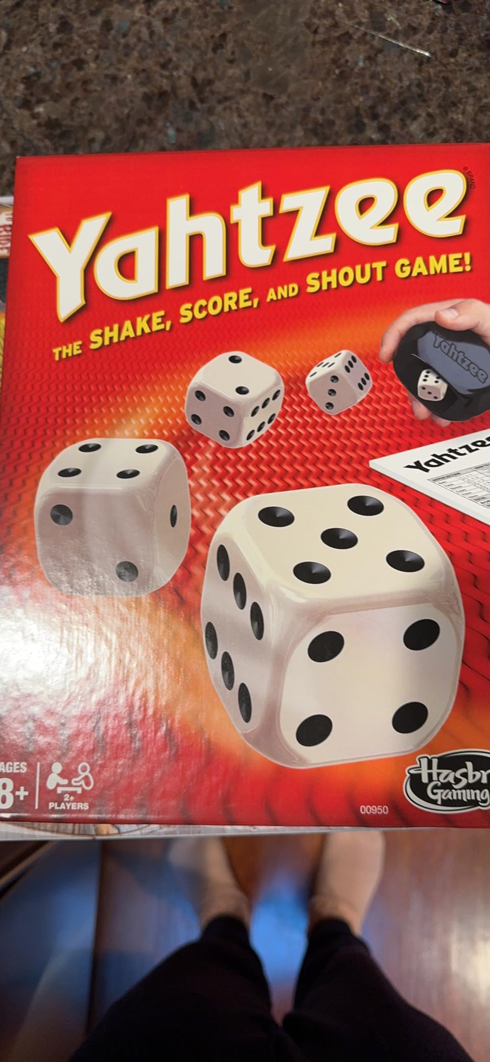 Hasbro Gaming Yahtzee Game, Fast-Playing Dice Games for Kids, Teens, and Adults, Strategy Games, Family Games for Kids, 2 or More Players, Ages 8 and Up customer photo 1