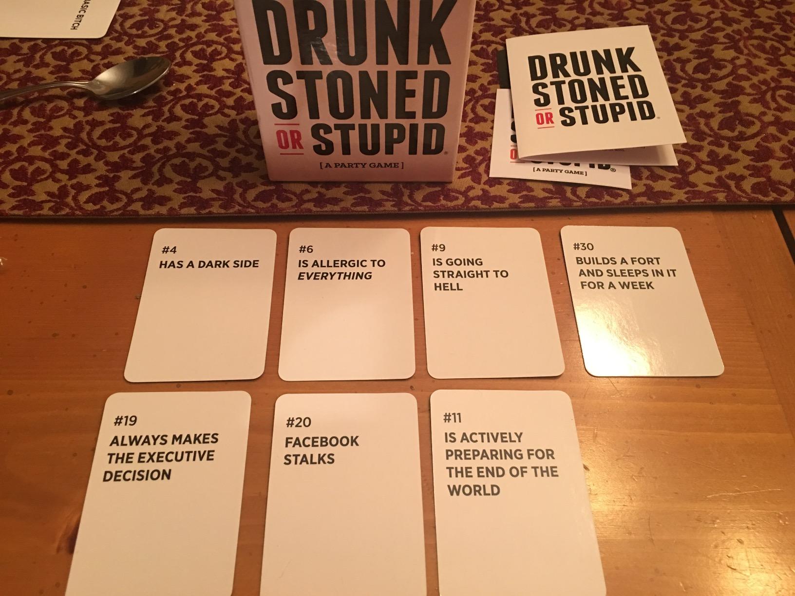 DSS Games Drunk Stoned or Stupid | A Party Game to Call Out Your Friends customer photo 1