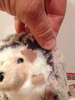 Douglas Spunky Hedgehog Plush Stuffed Animal customer photo 2